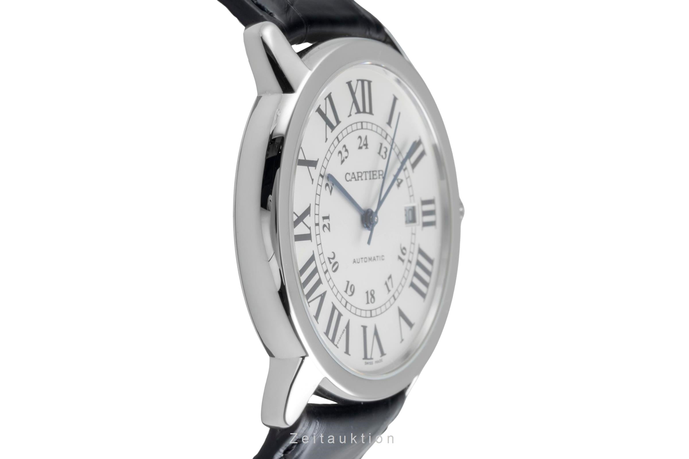 Cartier Ronde Solo acier automatique montre pour hommes W6701010  [2604144]
