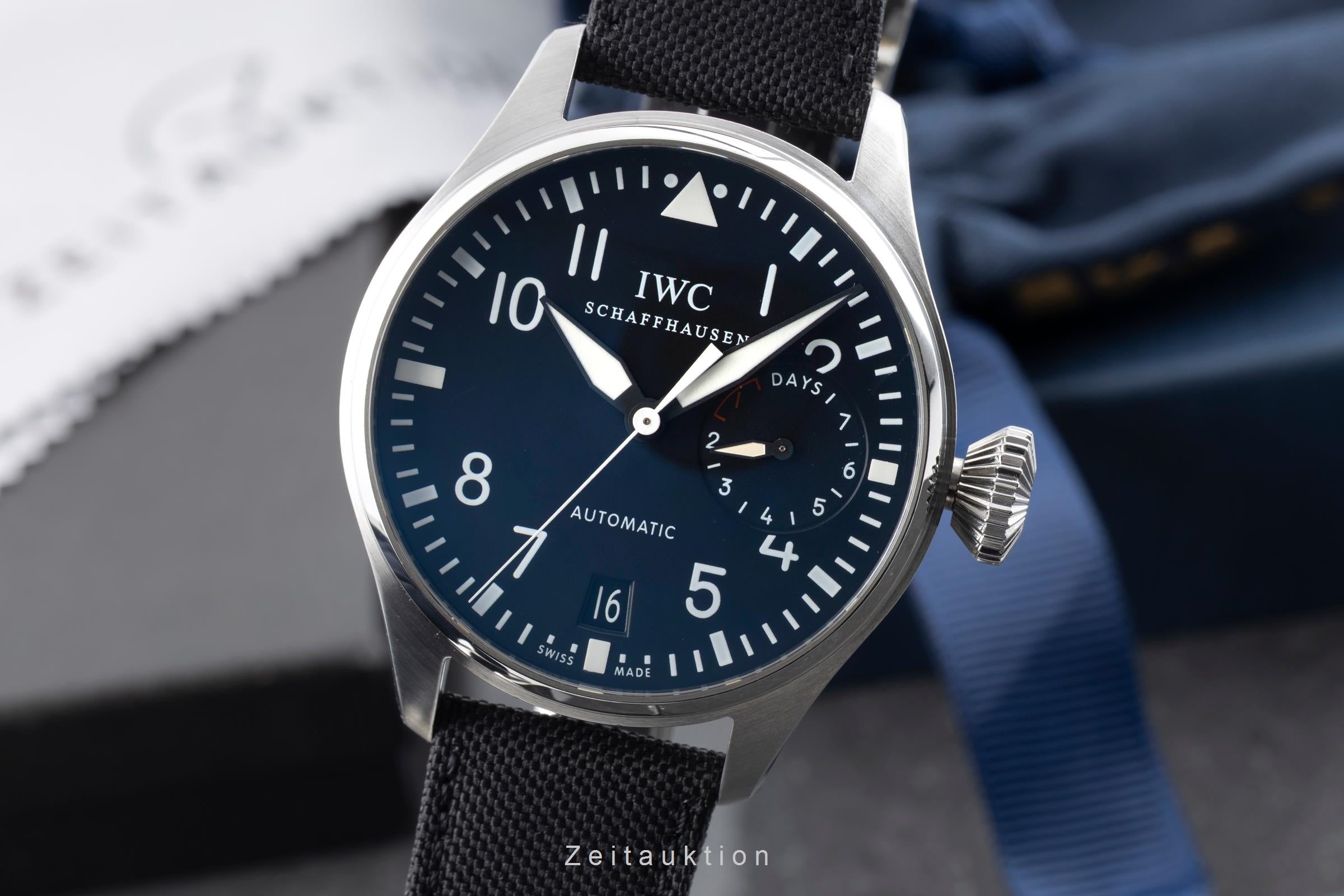 IWC Big Pilot acciaio automatismo orologio da uomo IW500401  [2604145]