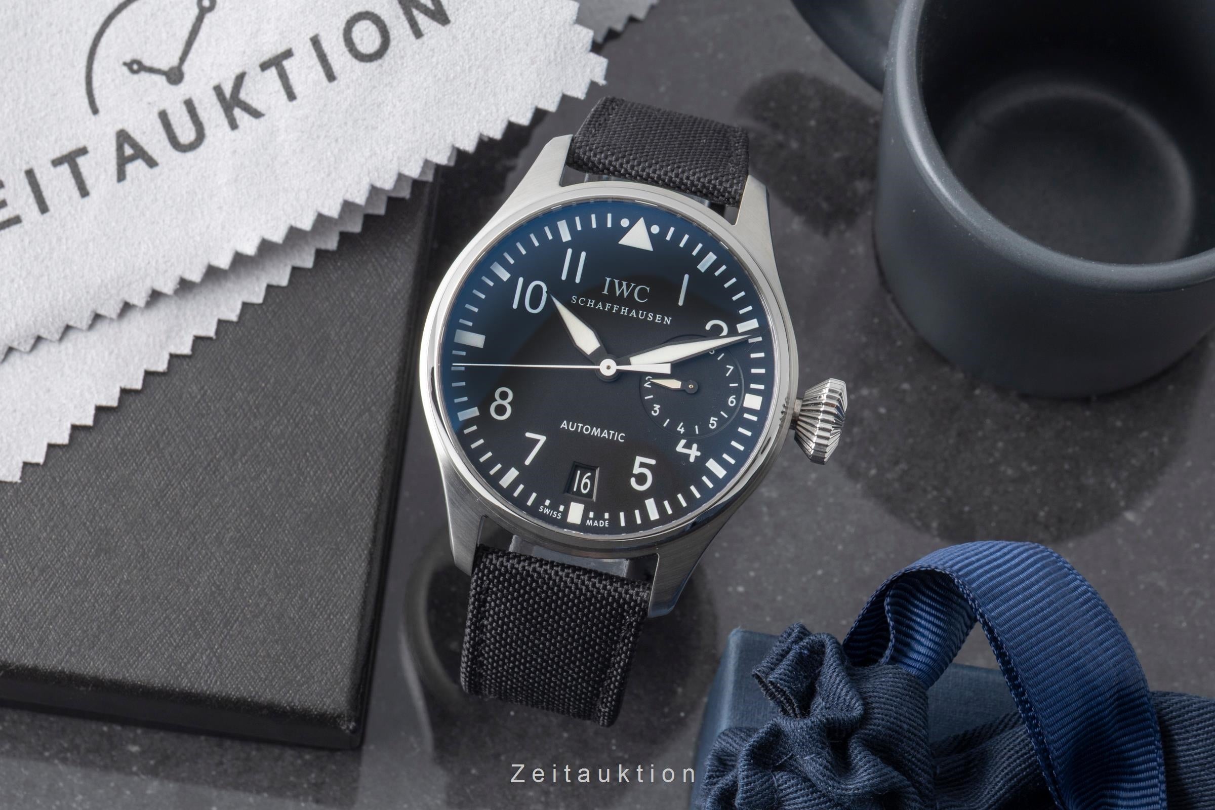 IWC Big Pilot acciaio automatismo orologio da uomo IW500401  [2604145]