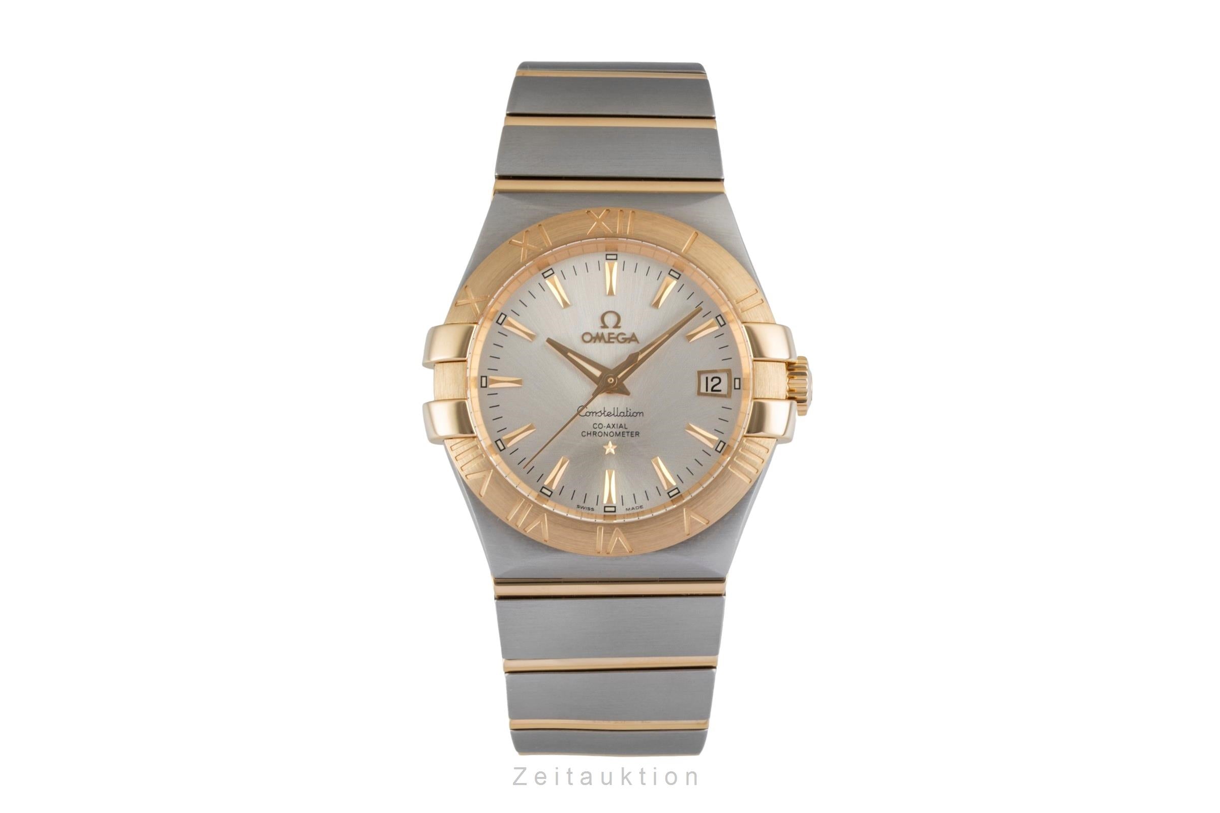 Omega Constellation acier / or  automatique montre pour hommes 123.20.35.20.02.002  [2604147]