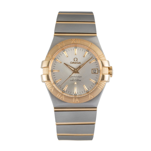 Omega Constellation acier / or  automatique montre pour hommes 123.20.35.20.02.002  [2604147]