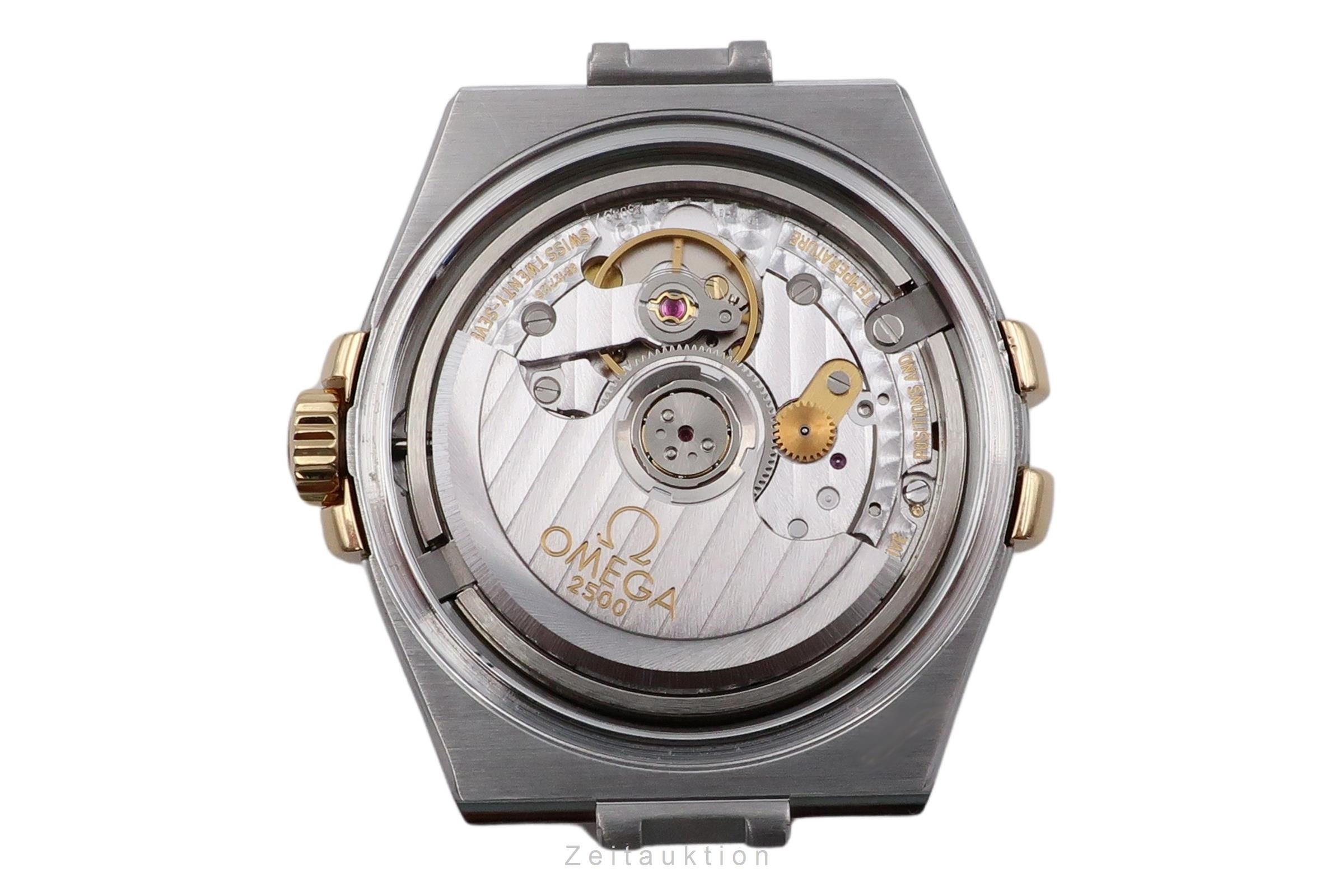 Omega Constellation acier / or  automatique montre pour hommes 123.20.35.20.02.002  [2604147]