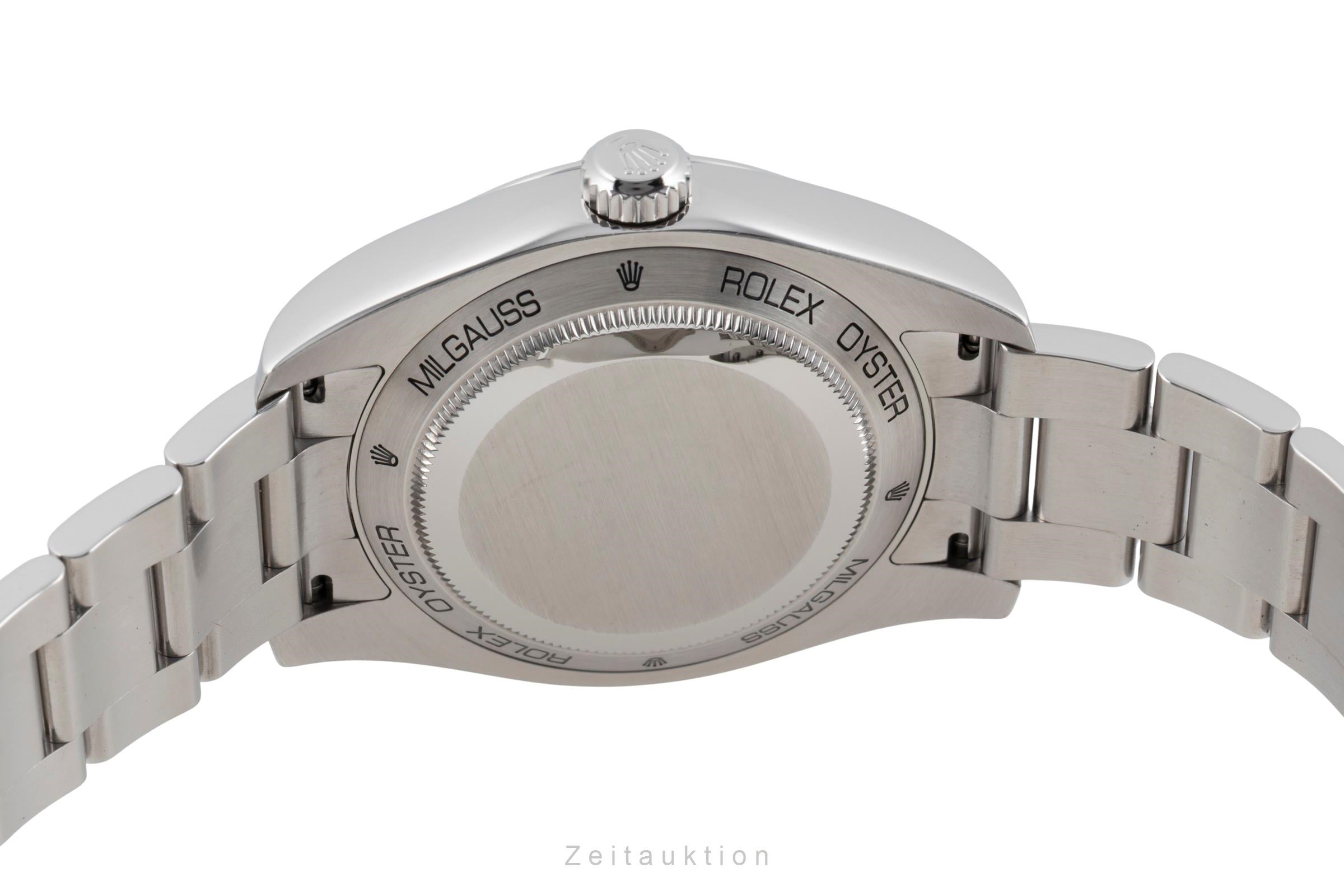 Rolex Milgauss steel automatic men's watch 116400GV  [2604148]