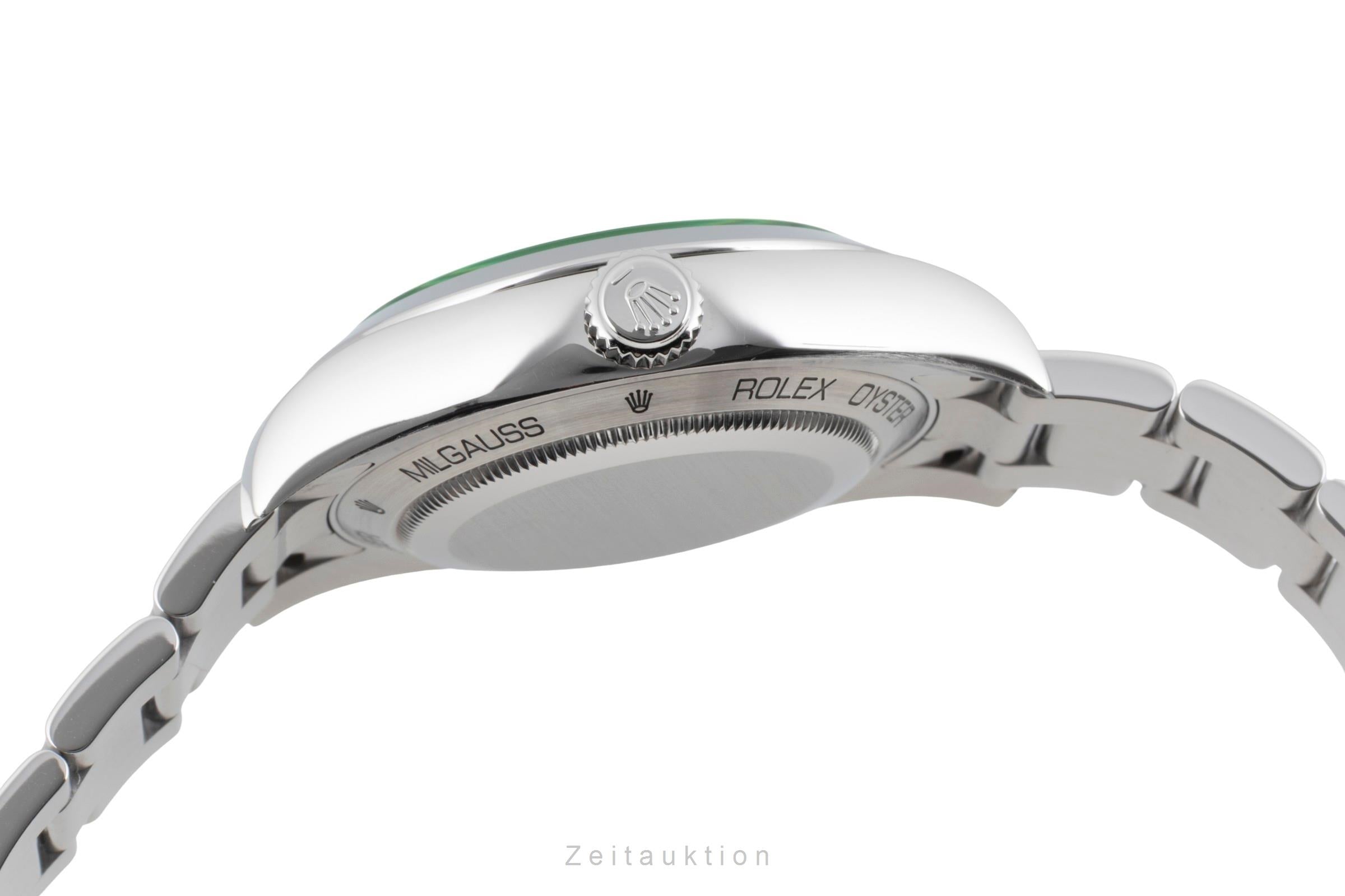 Rolex Milgauss steel automatic men's watch 116400GV  [2604148]