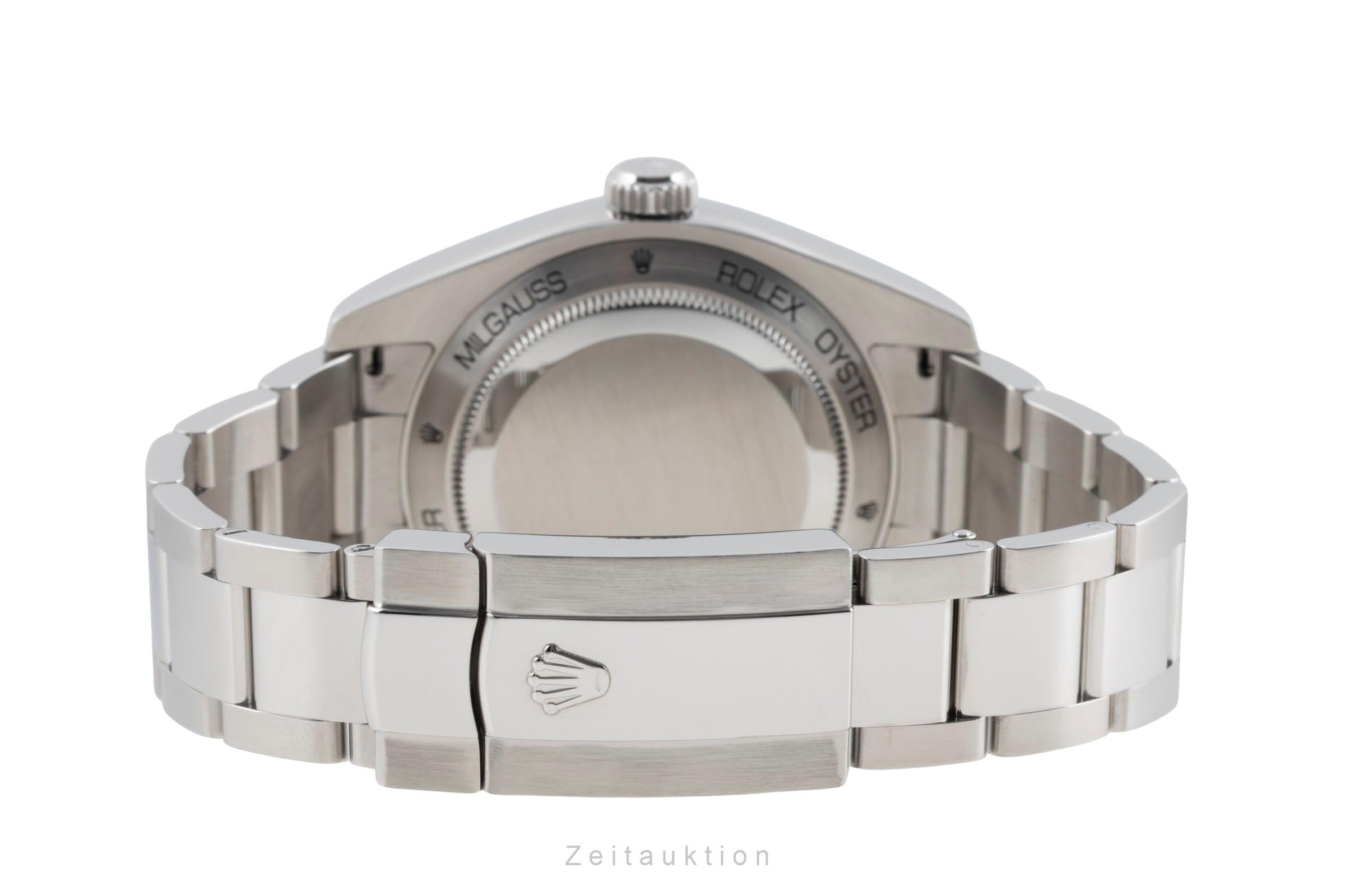 Rolex Milgauss steel automatic men's watch 116400GV  [2604148]