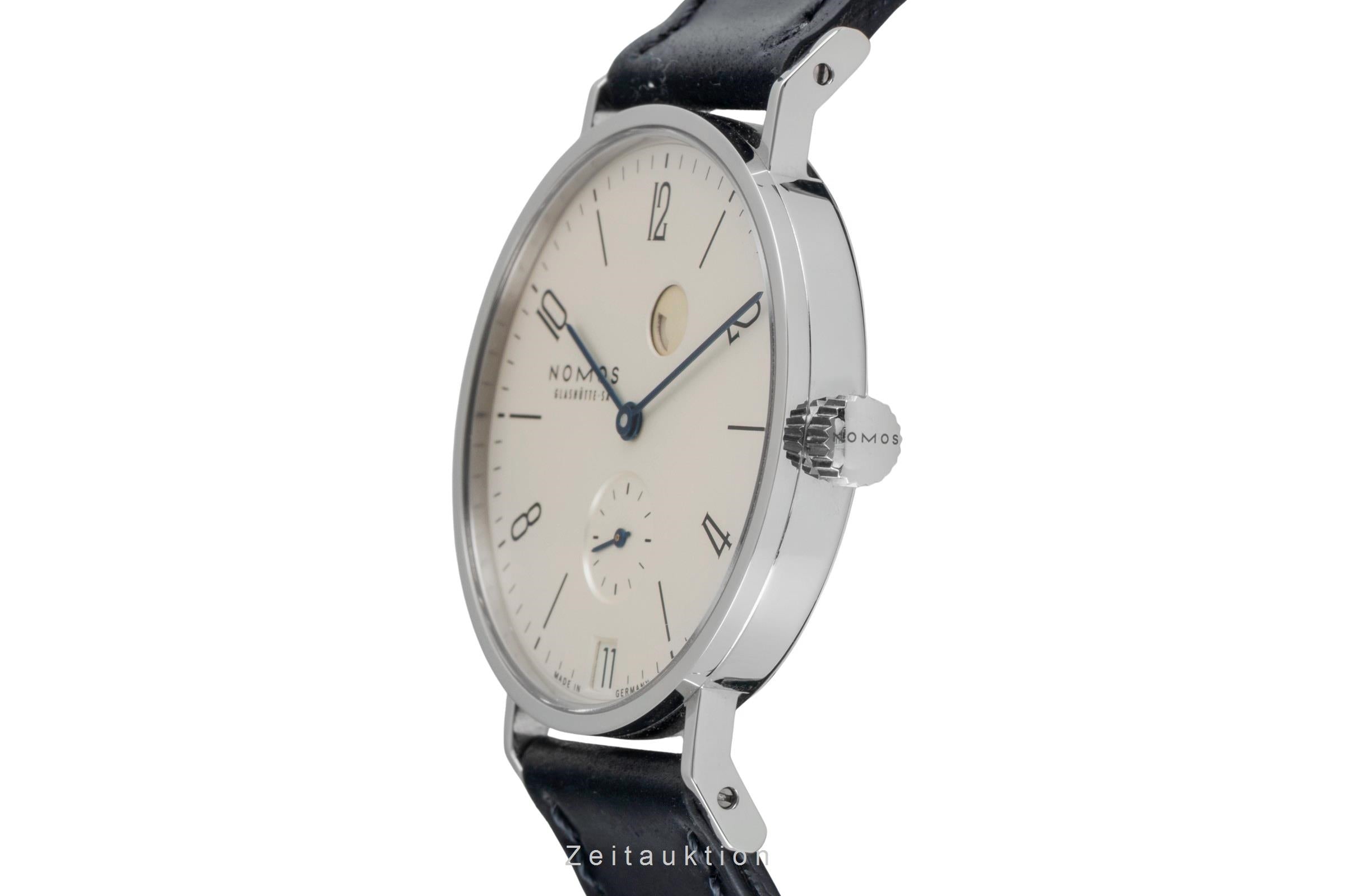 Nomos Tangente acero cuerda manual reloj para caballeros 131 LP: 3000EUR  [2604149]