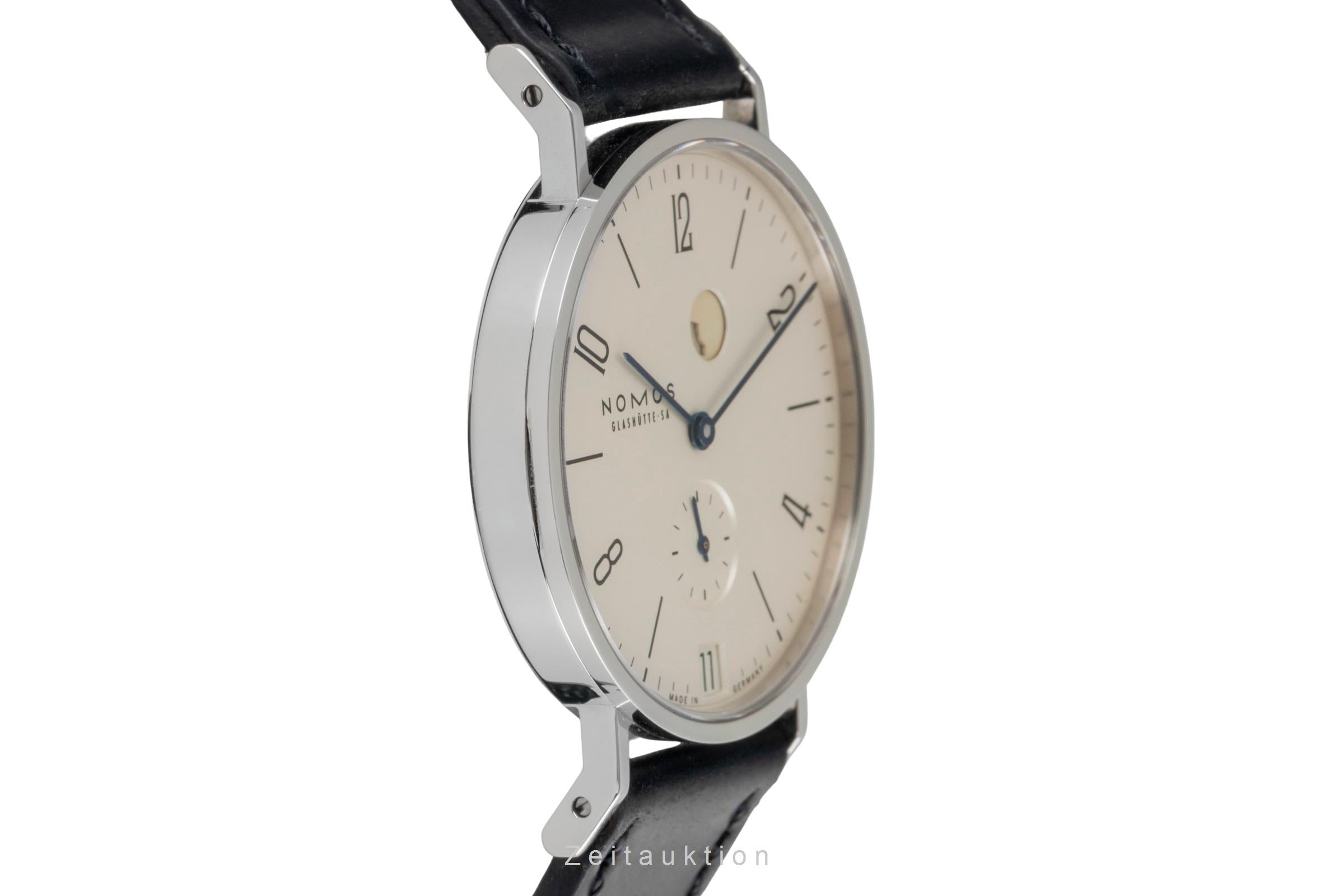 Nomos Tangente acero cuerda manual reloj para caballeros 131 LP: 3000EUR  [2604149]