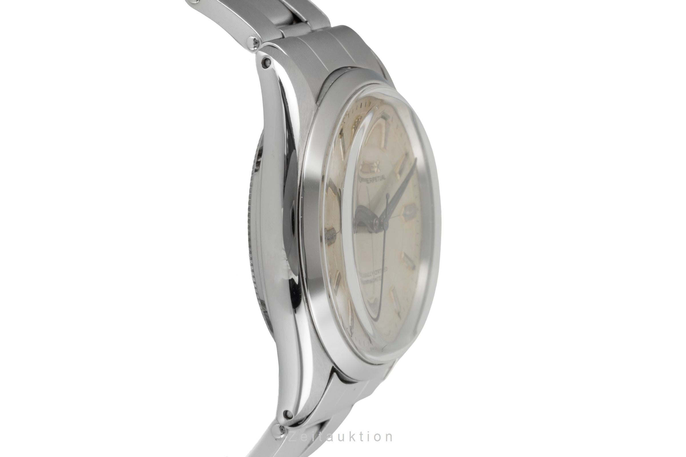 Rolex Oyster Perpetual 34 Edelstahl Automatik Herrenuhr Ref. 6564 Vintage  [2604153]