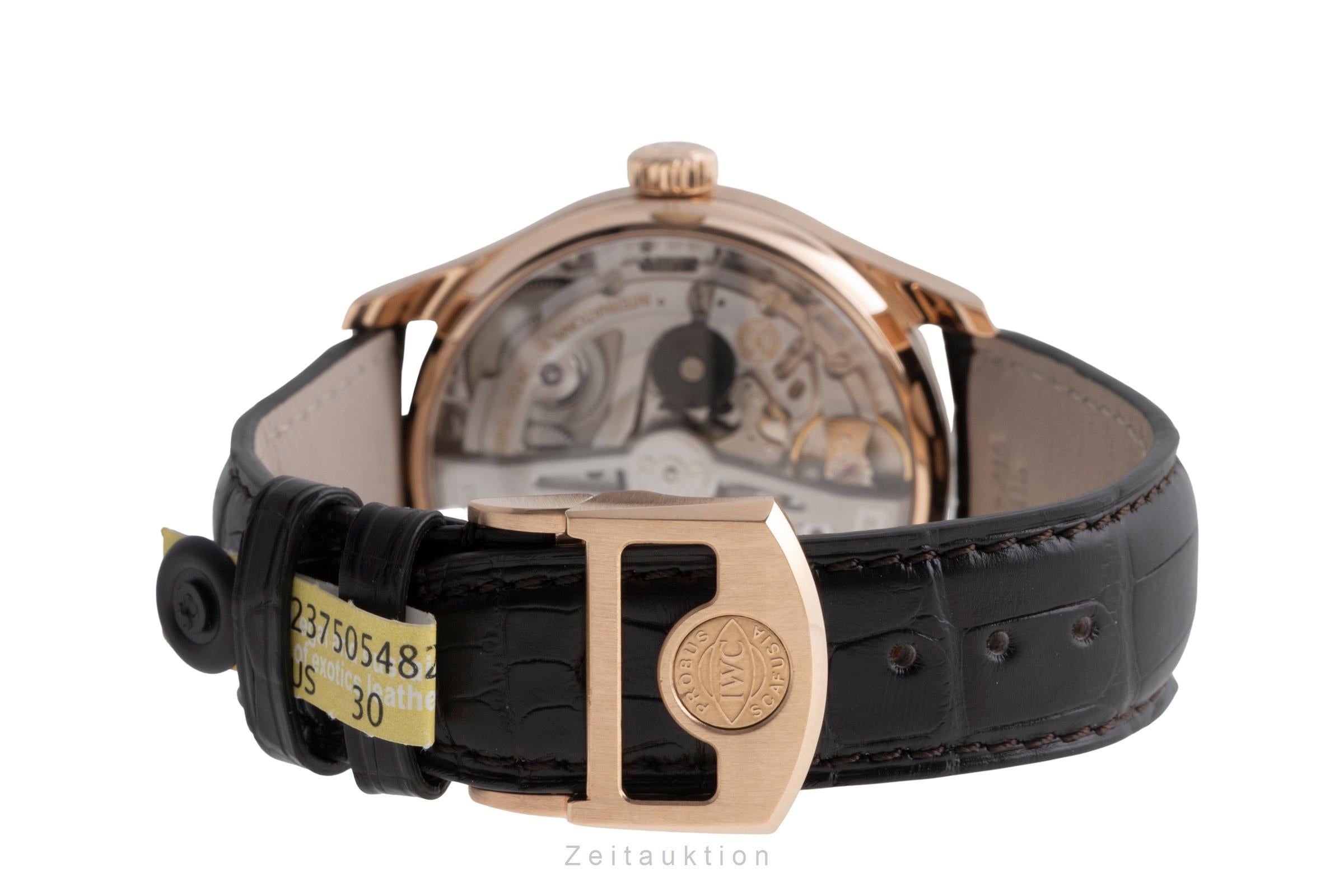 IWC Portugieser oro rosso 18 ct automatismo orologio da uomo IW500701 LP: 29100EUR  [2604154]
