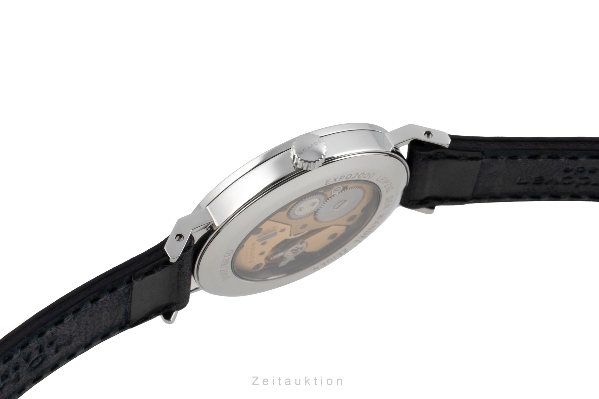 Nomos Tangente acier à remontage manuel montre pour hommes Tangente Leipzig2000 Limited  [2604156]
