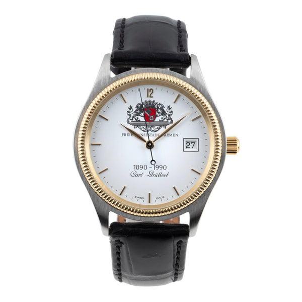 Chronoswiss acciaio / dorato automatismo orologio da uomo G 2814 Limited  [2604157]