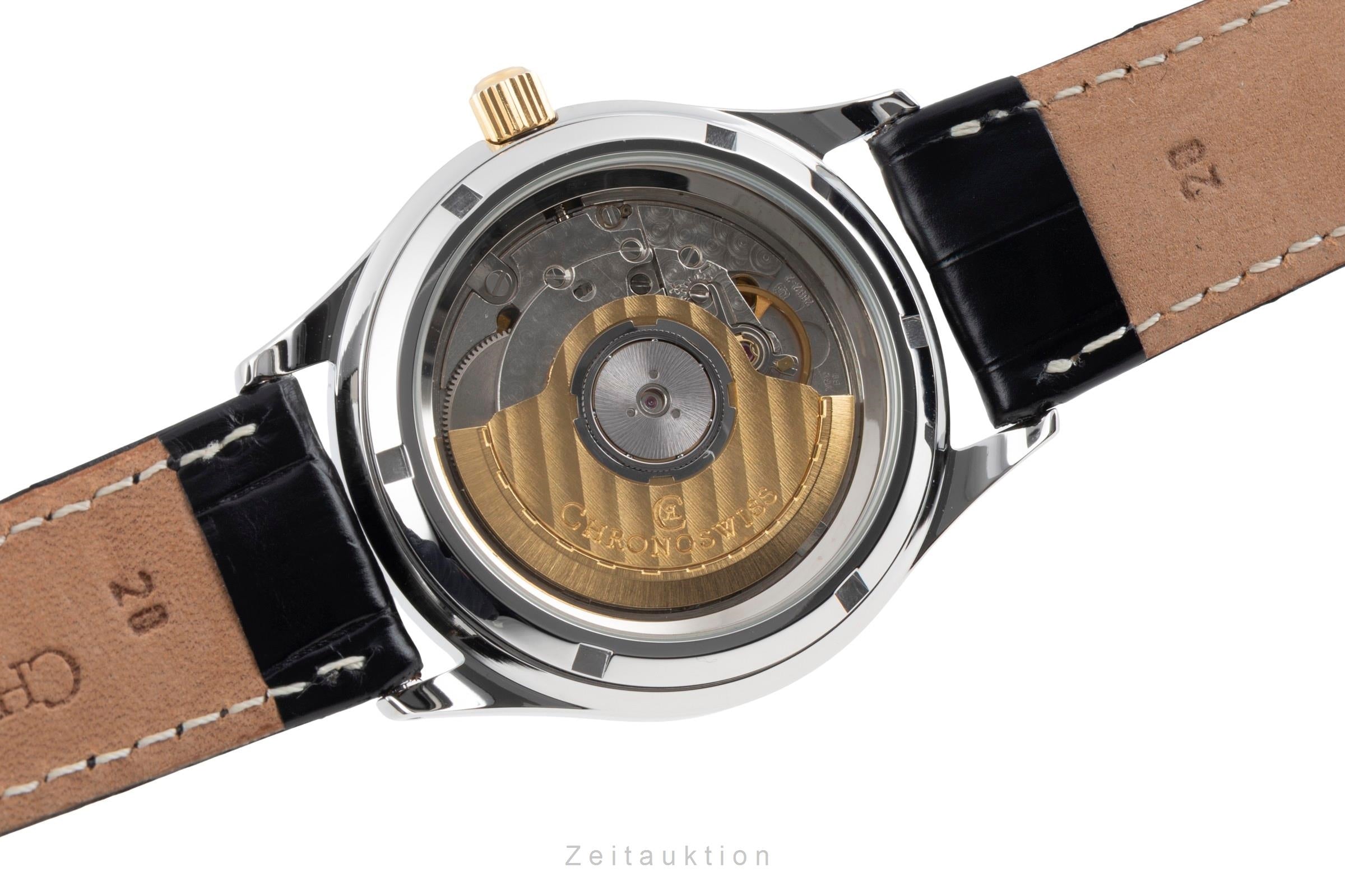 Chronoswiss acciaio / dorato automatismo orologio da uomo G 2814 Limited  [2604157]