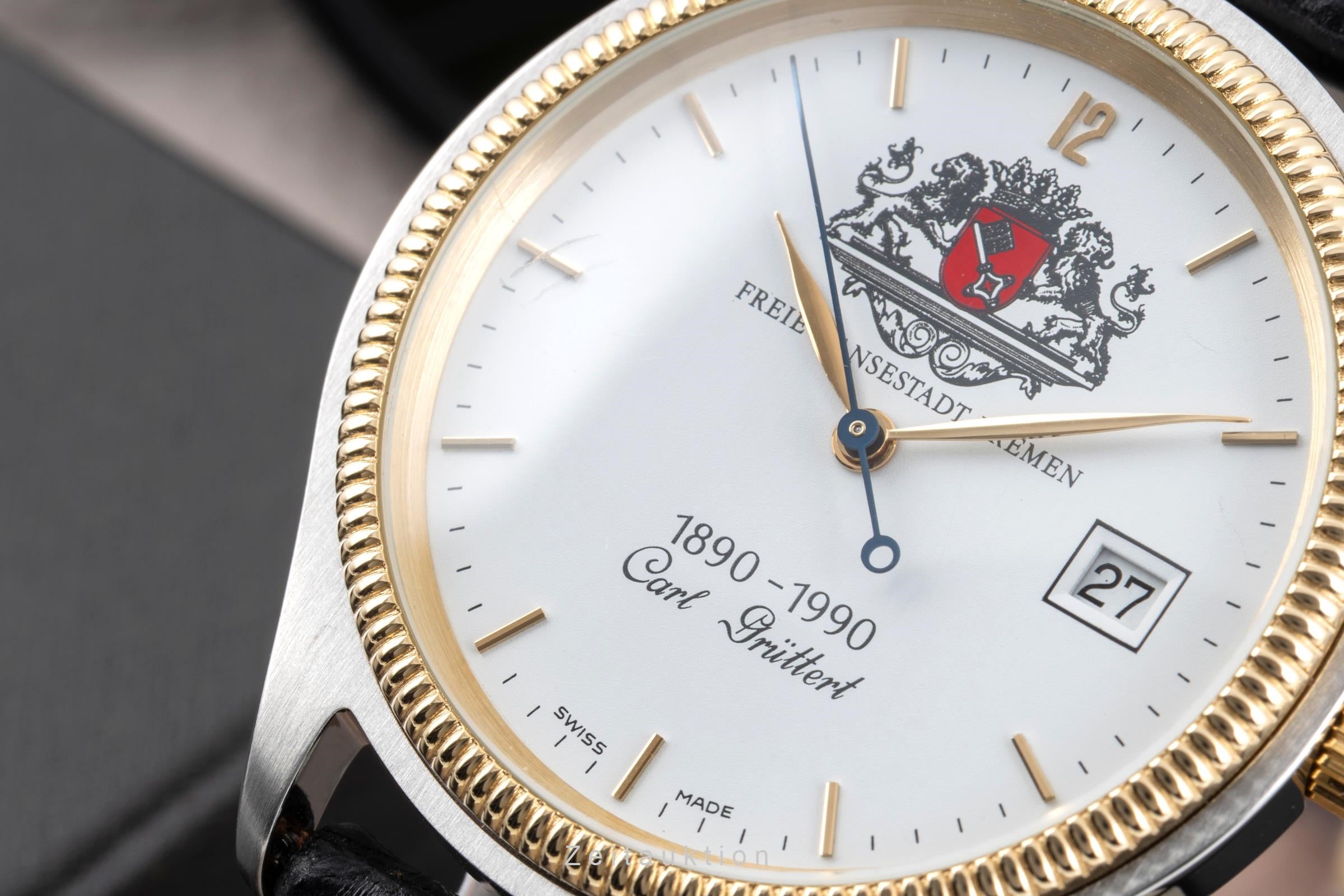 Chronoswiss acciaio / dorato automatismo orologio da uomo G 2814 Limited  [2604157]