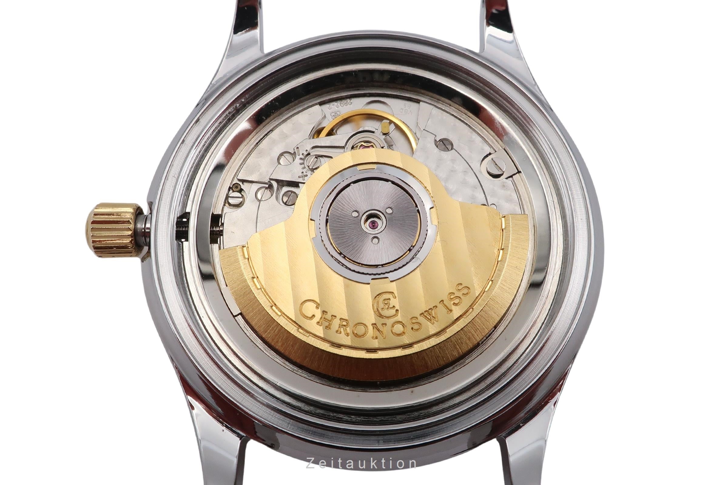 Chronoswiss acciaio / dorato automatismo orologio da uomo G 2814 Limited  [2604157]