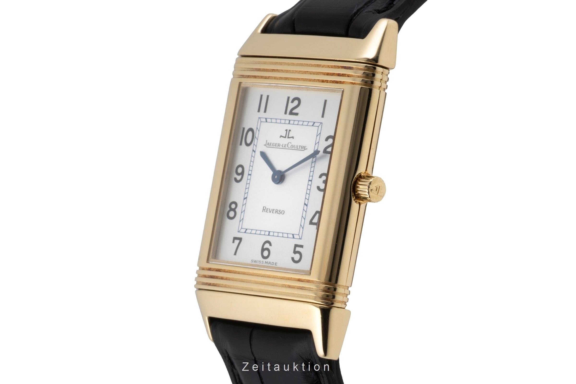 Jaeger LeCoultre Reverso oro 18 ct quarzo orologio da donna 250.1.09  [2604161]