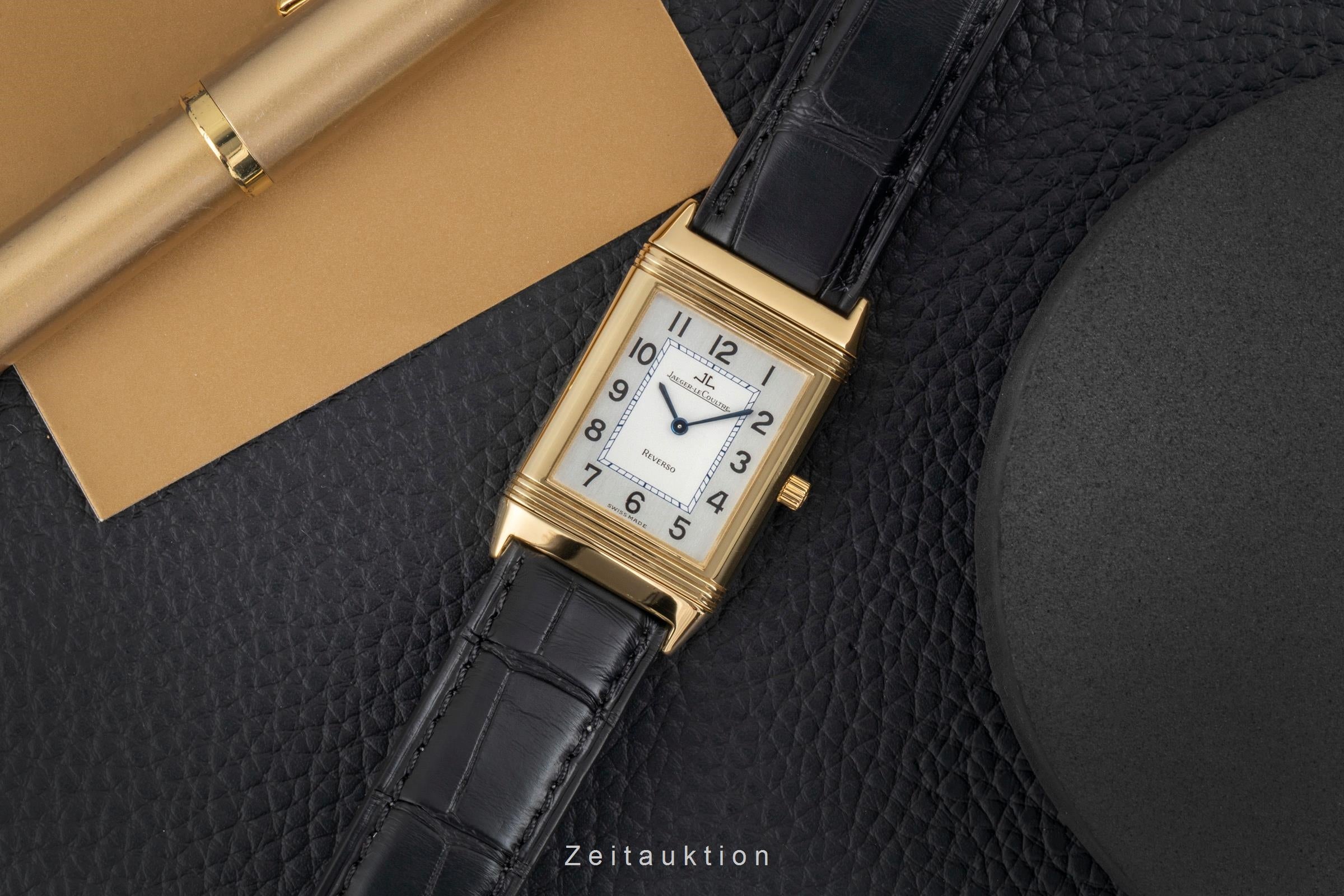 Jaeger LeCoultre Reverso 18 ct gold quartz women's watch 250.1.09  [2604161]