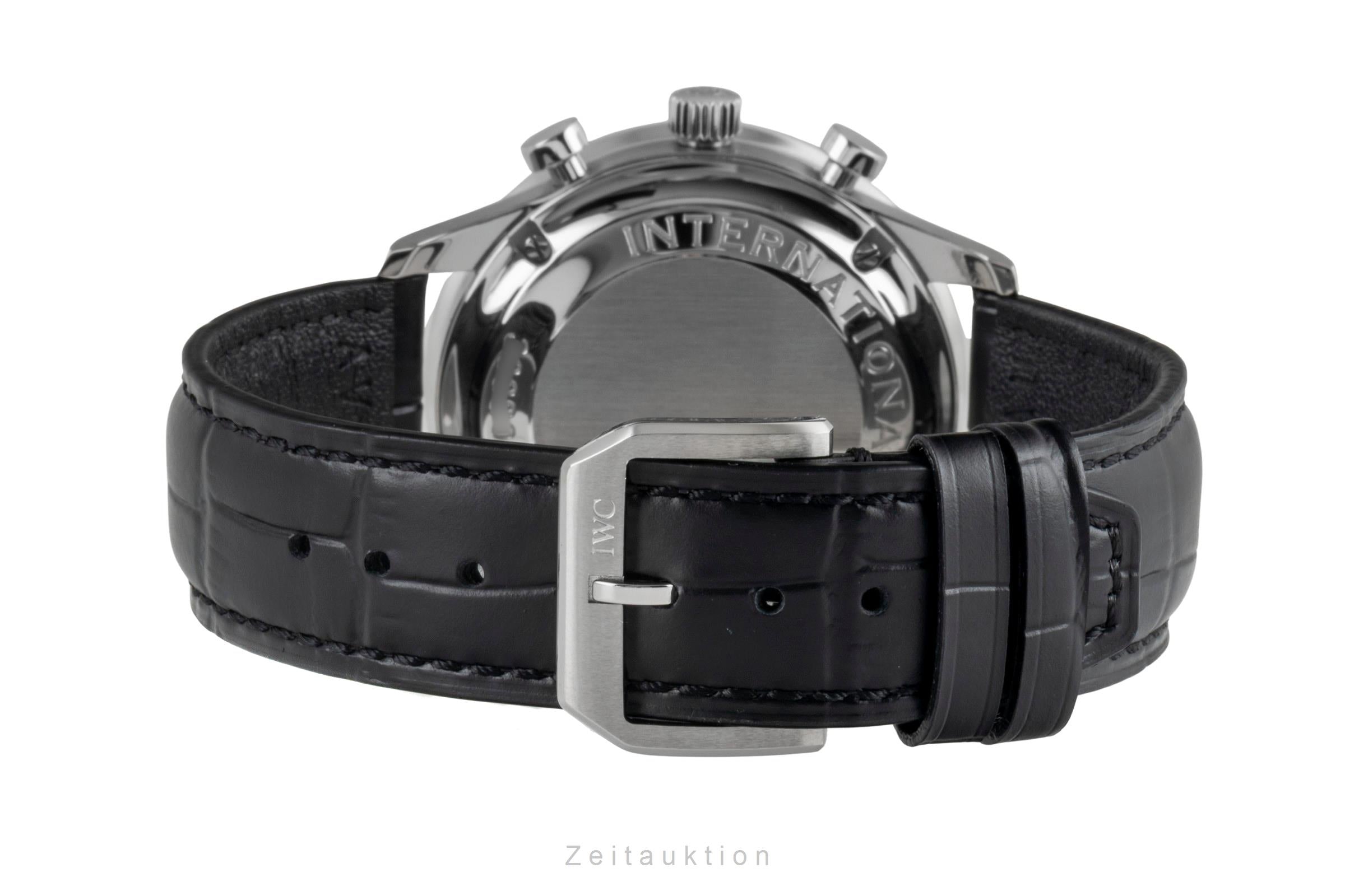 IWC Portugieser cronografo acciaio automatismo orologio da uomo IW371401  [2604163]
