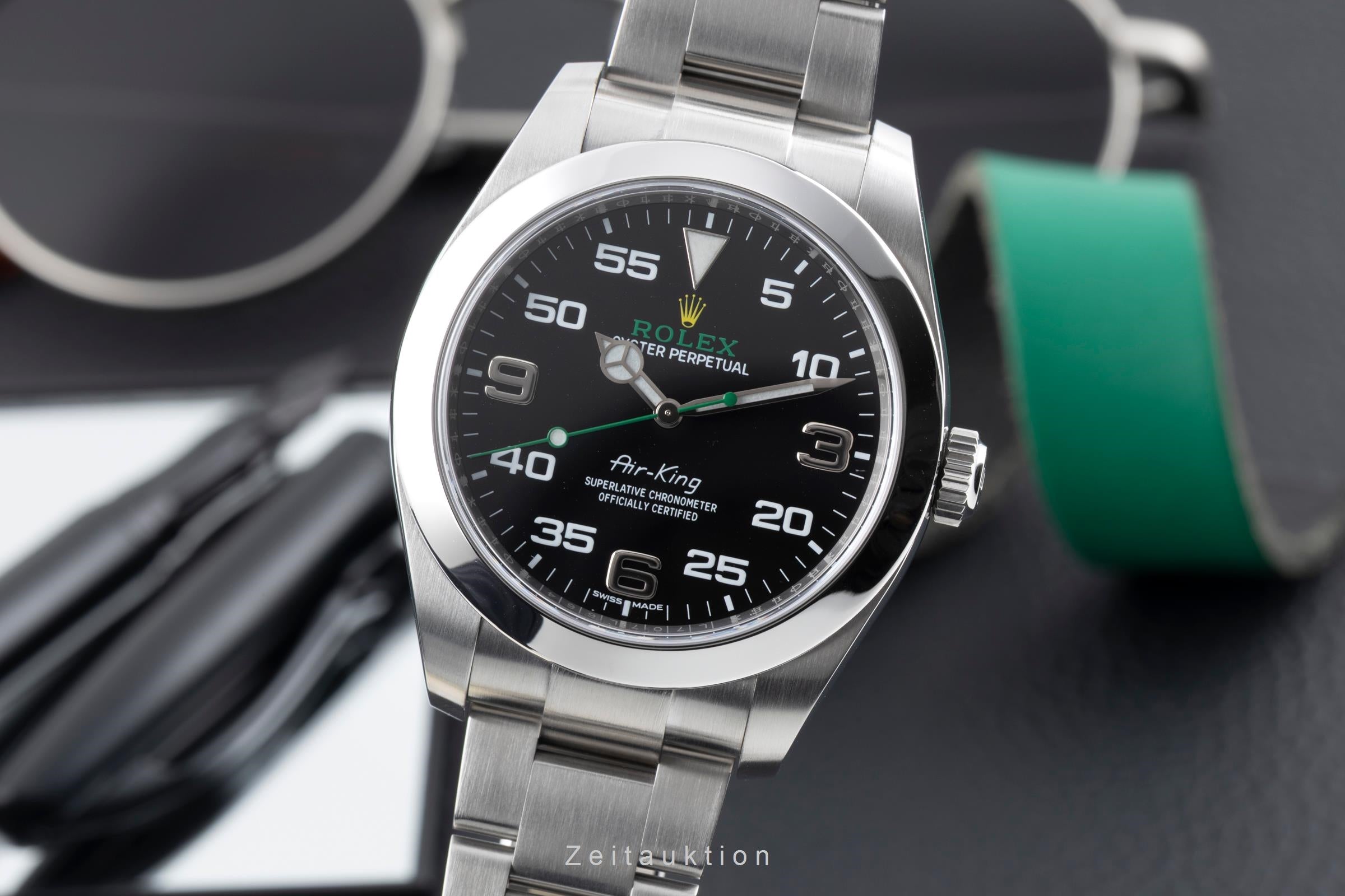 Rolex Air King steel automatic men's watch 116900  [2604164]
