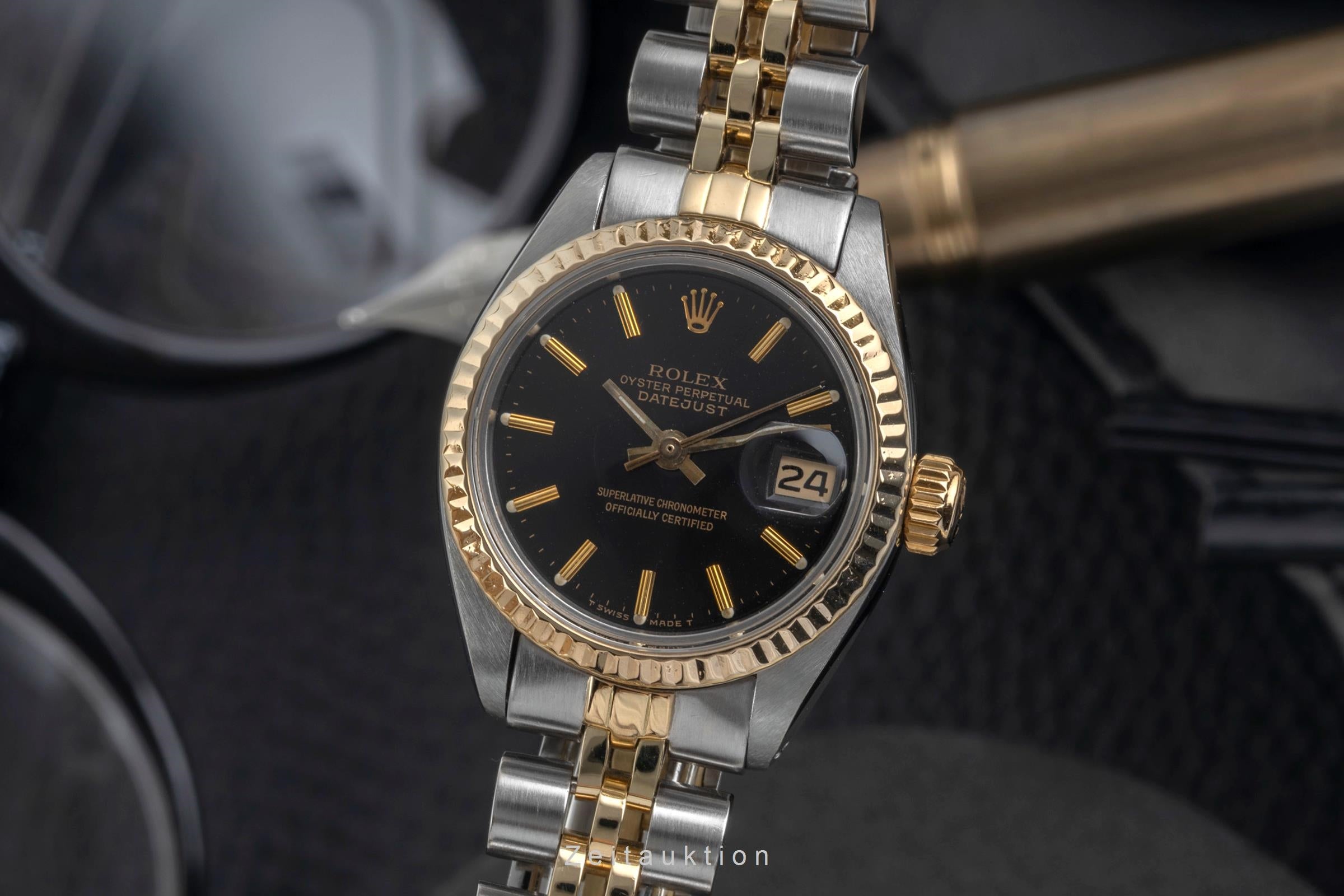 Rolex Lady Datejust acero / oro automático reloj para damas  6917  [2604166]