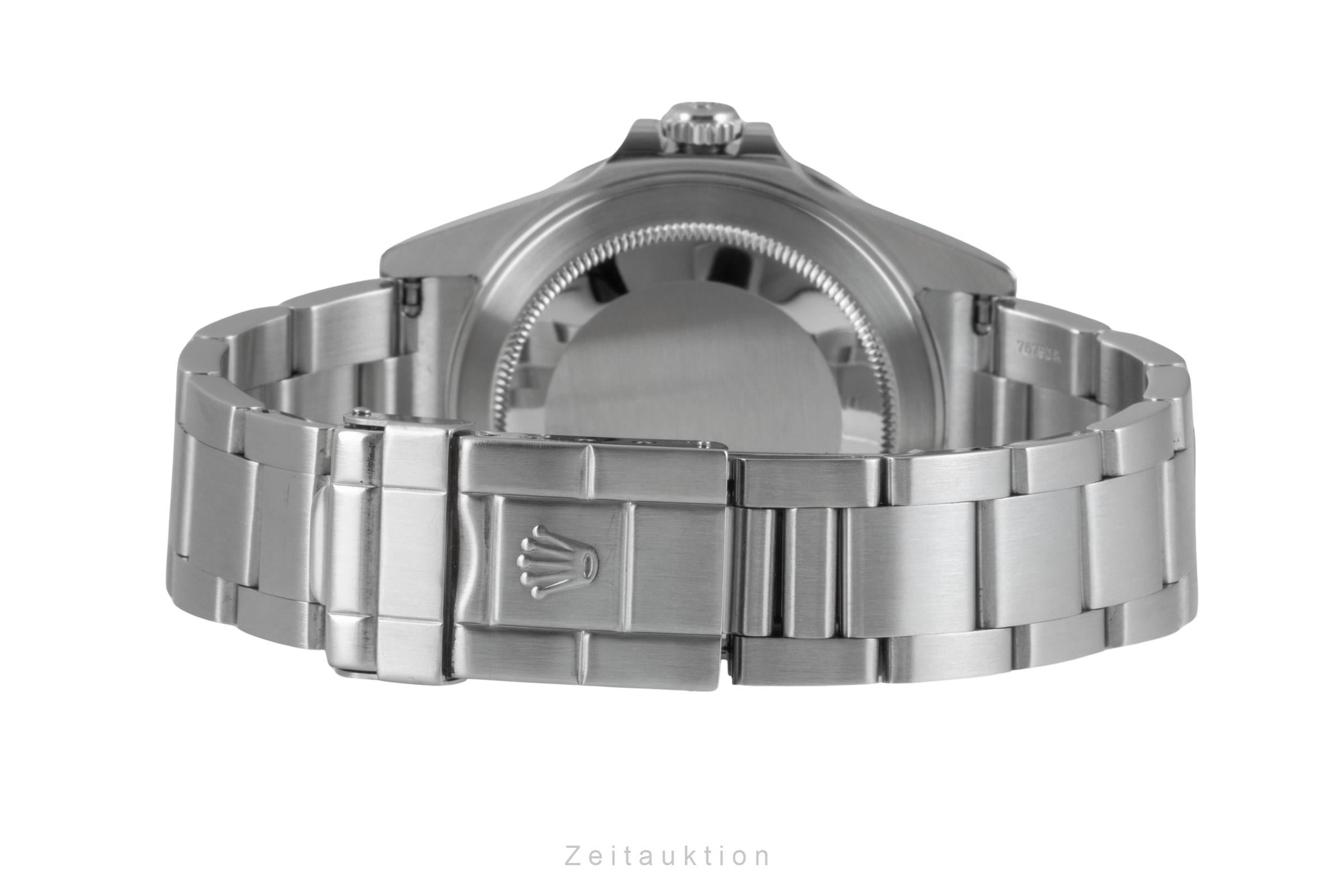 Rolex Explorer II Black Dial Oyster Stahl Automatik Herrenuhr Ref 16570T F-Serie [2604167]