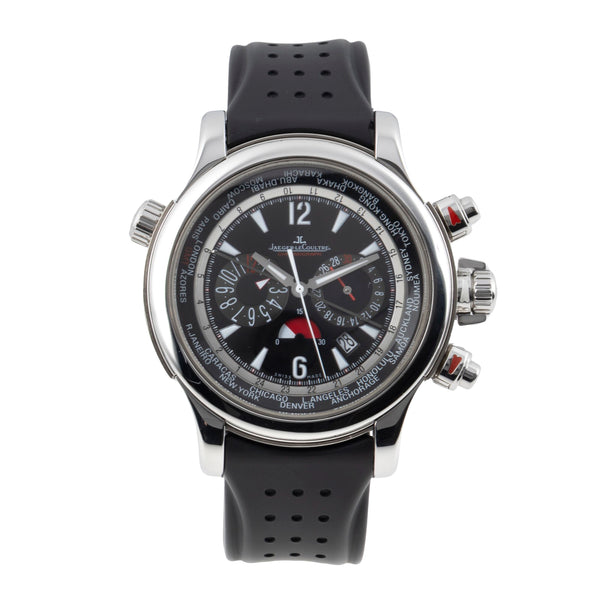 Jaeger LeCoultre Master Compressor cronógrafo acero / titanio automático reloj para caballeros Q1768470, 150.8.22  [2604170]