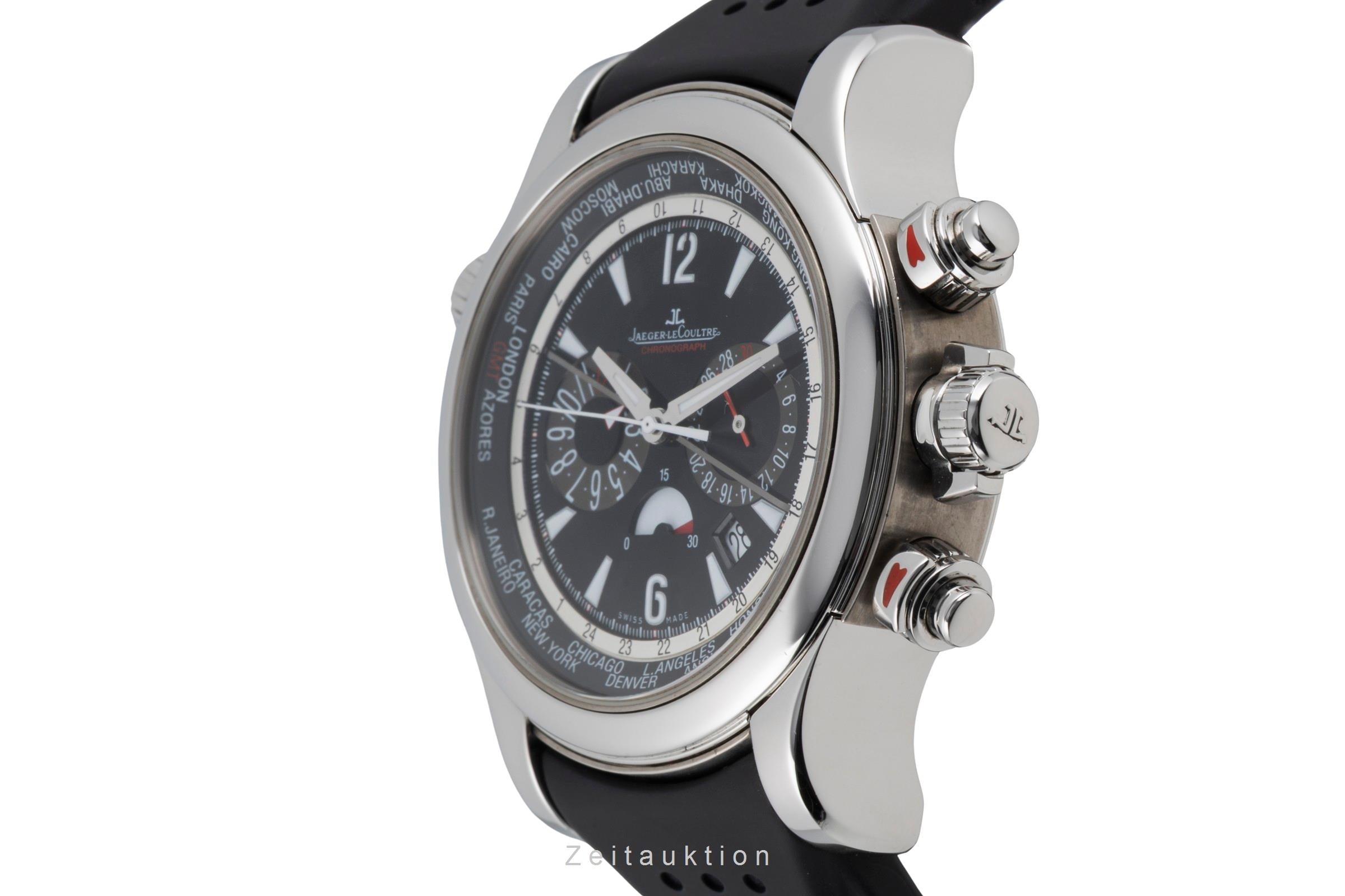 Jaeger LeCoultre Master Compressor cronógrafo acero / titanio automático reloj para caballeros Q1768470, 150.8.22  [2604170]
