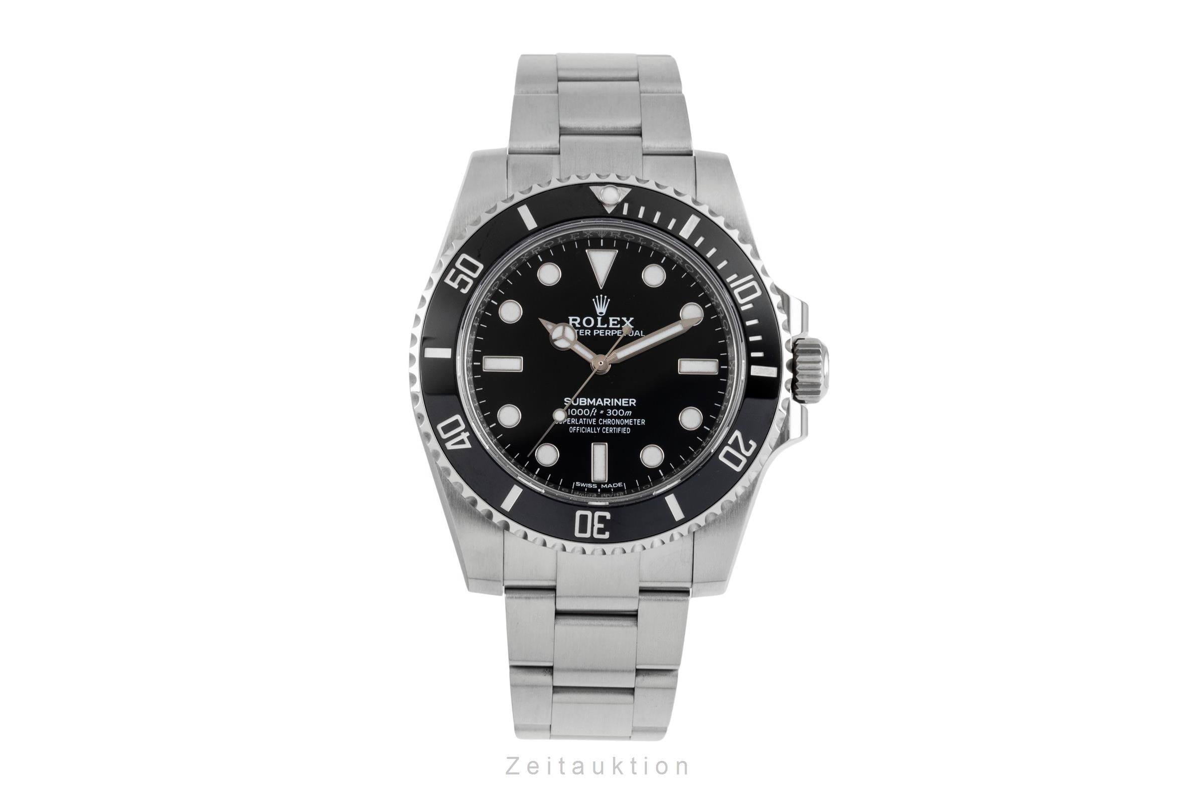 Rolex Submariner acier automatique montre pour hommes 114060-0002  [2604171]