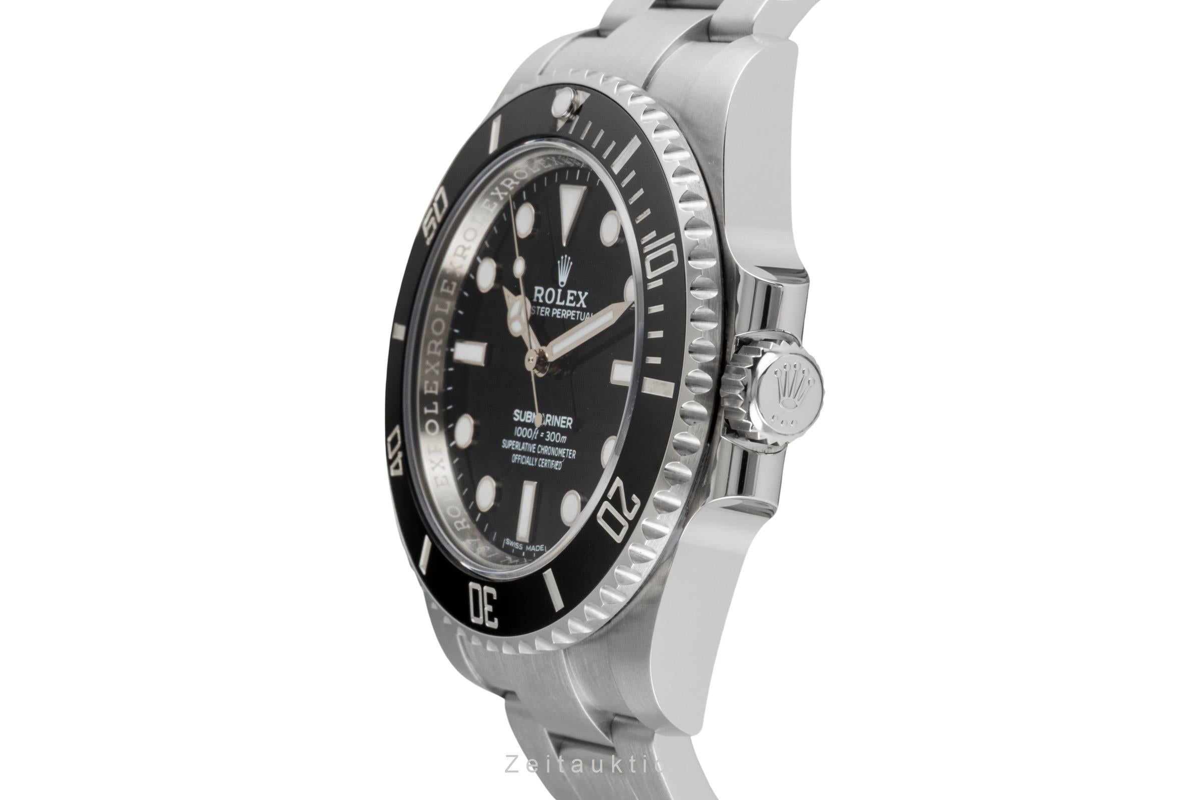 Rolex Submariner acier automatique montre pour hommes 114060-0002  [2604171]