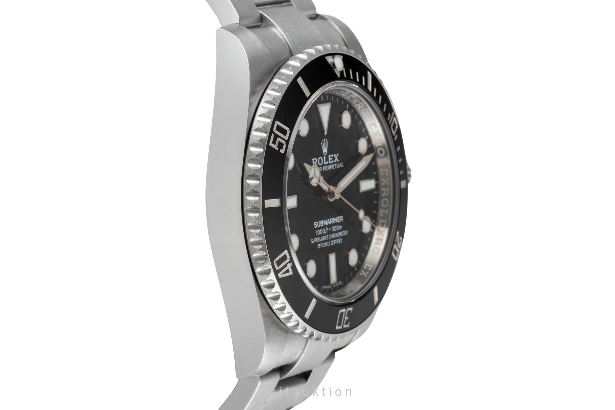 Rolex Submariner acier automatique montre pour hommes 114060-0002  [2604171]