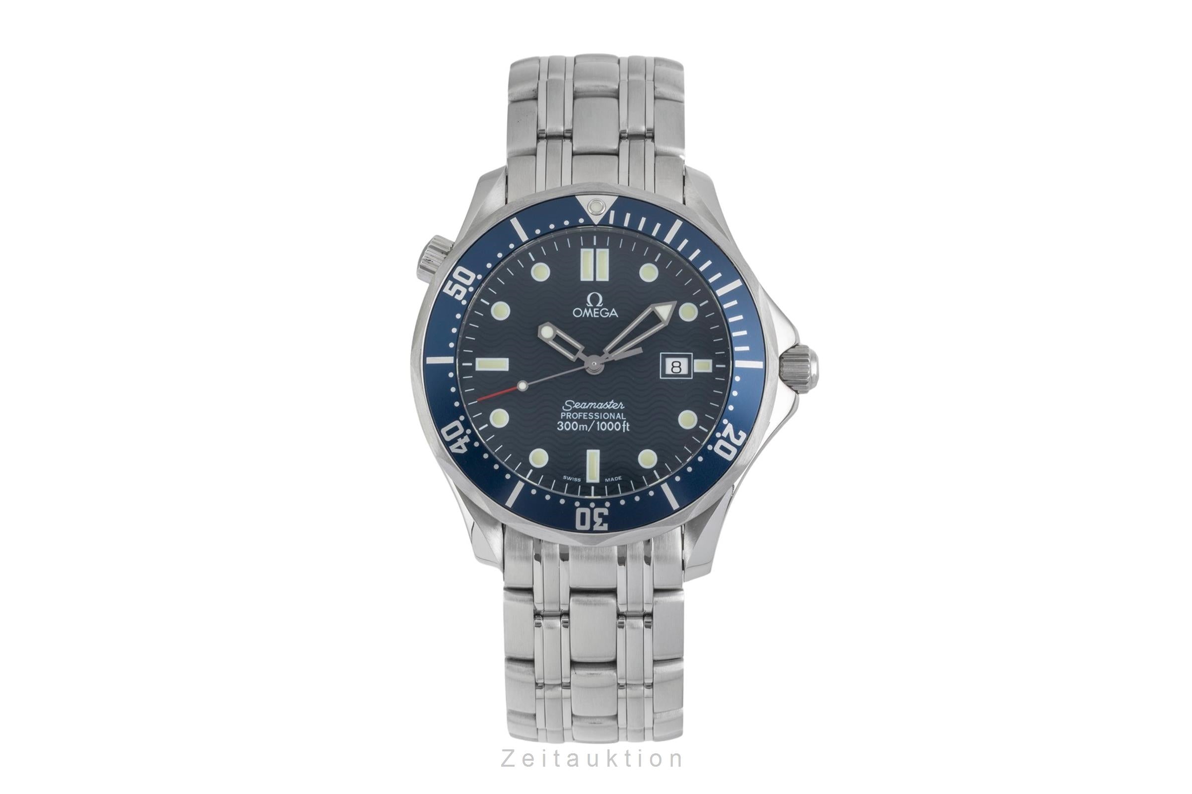 Omega Seamaster steel quartz men's watch 2541.80.00  [2604172]
