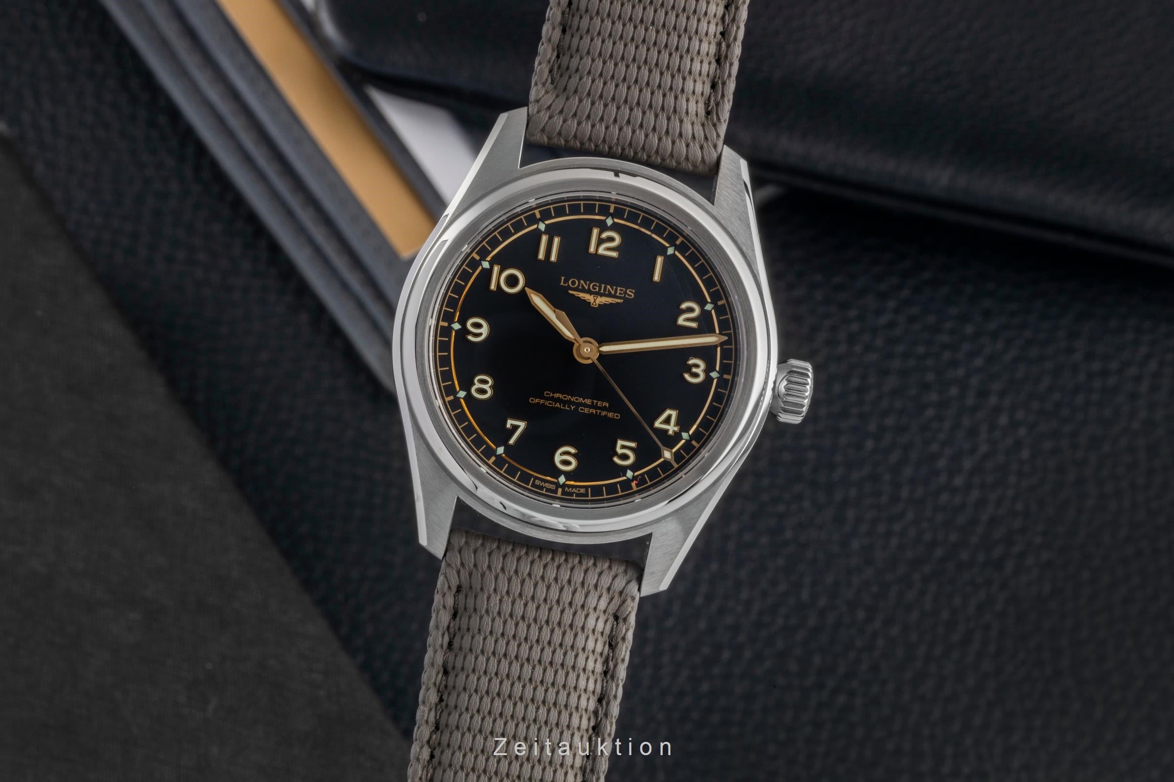 Longines Spirit Pilot Sathl Automatik Ref. L3.809.4.53.9 B&P 2026 NP: 2550 € [2604174]