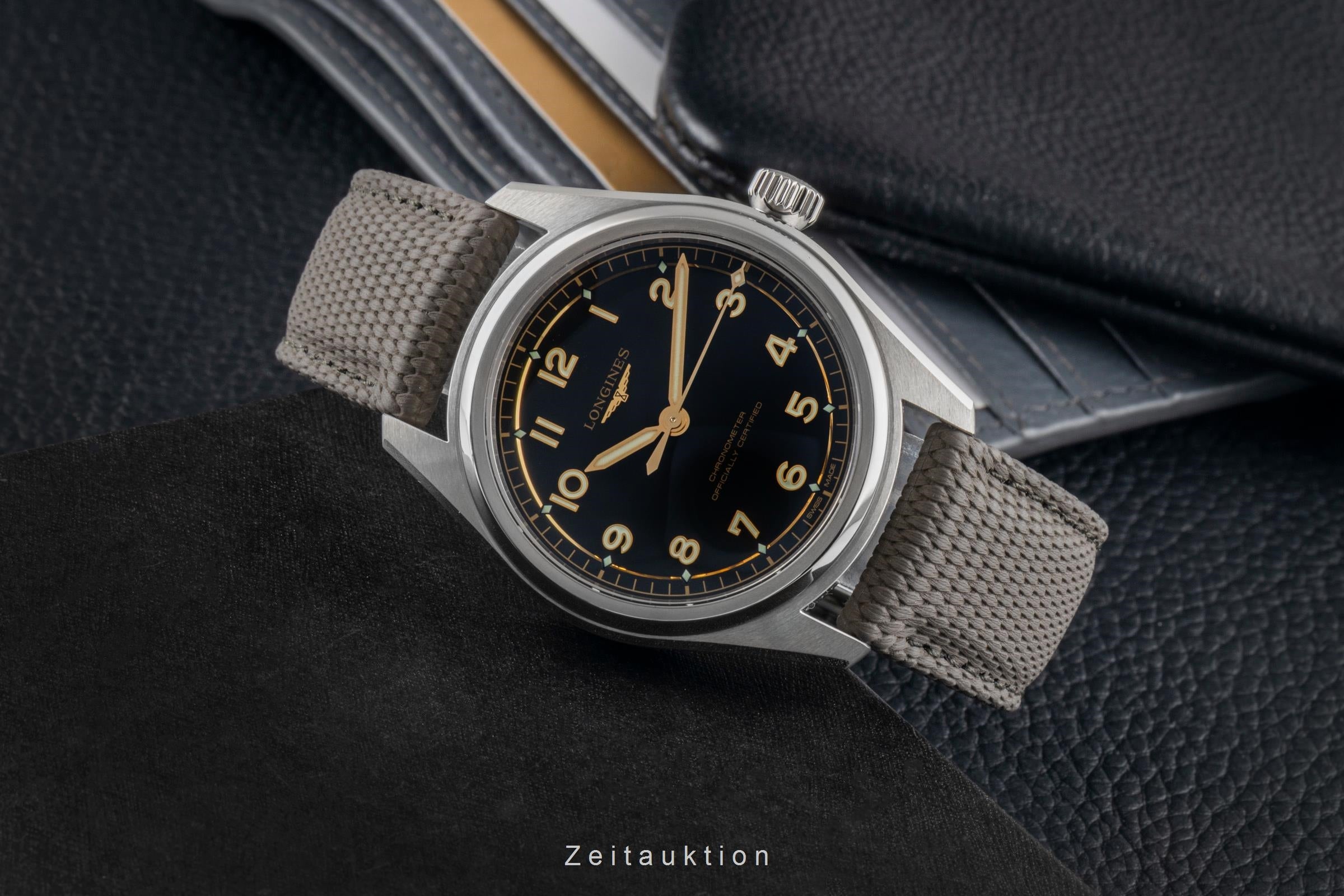 Longines Spirit Pilot Sathl Automatik Ref. L3.809.4.53.9 B&P 2026 NP: 2550 € [2604174]