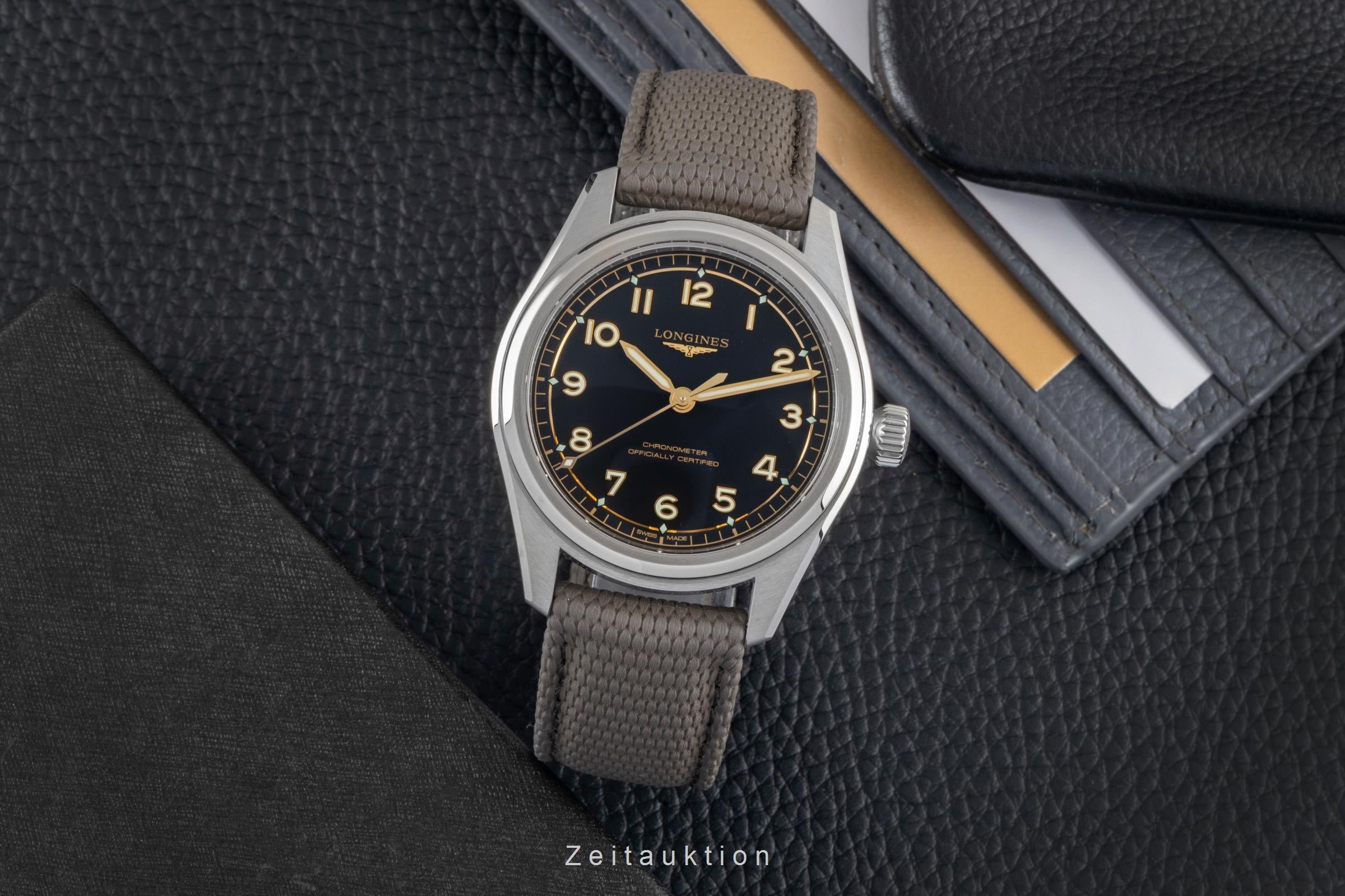 Longines Spirit Pilot Sathl Automatik Ref. L3.809.4.53.9 B&P 2026 NP: 2550 € [2604174]