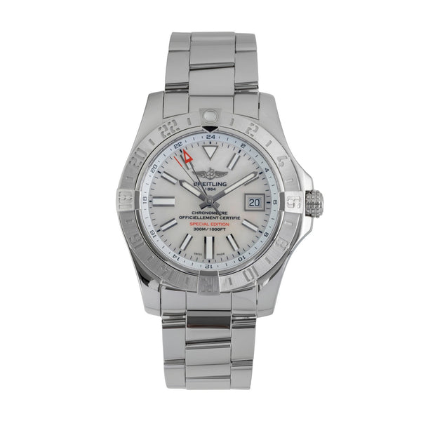 Breitling Avenger II GMT steel automatic men's watch A3239011/A809 LP: 5950EUR  [2604178]