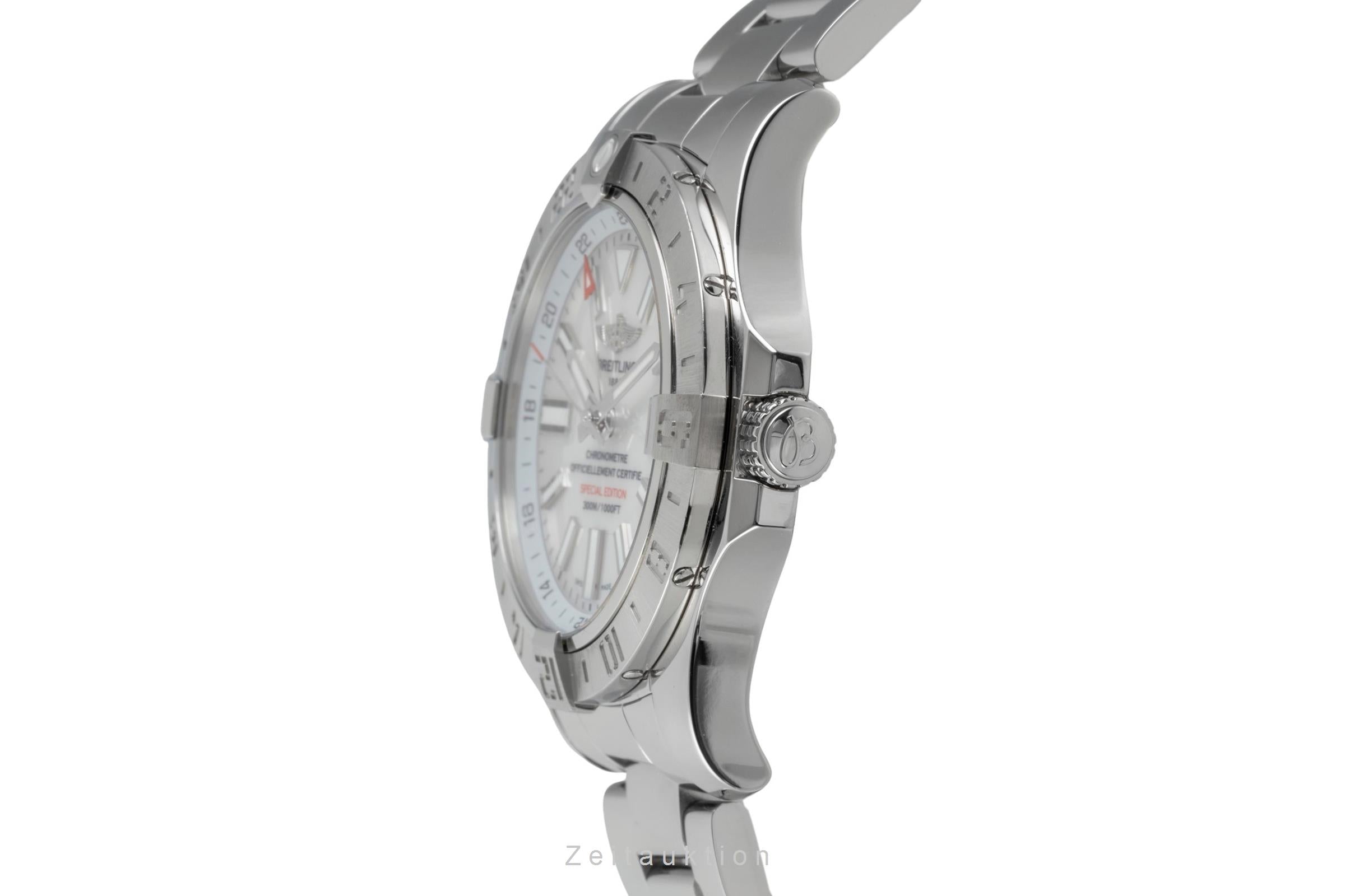 Breitling Avenger II GMT steel automatic men's watch A3239011/A809 LP: 5950EUR  [2604178]