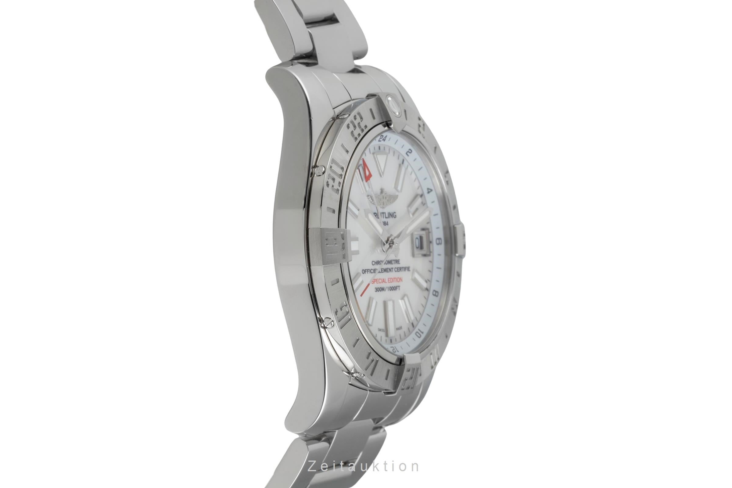 Breitling Avenger II GMT steel automatic men's watch A3239011/A809 LP: 5950EUR  [2604178]