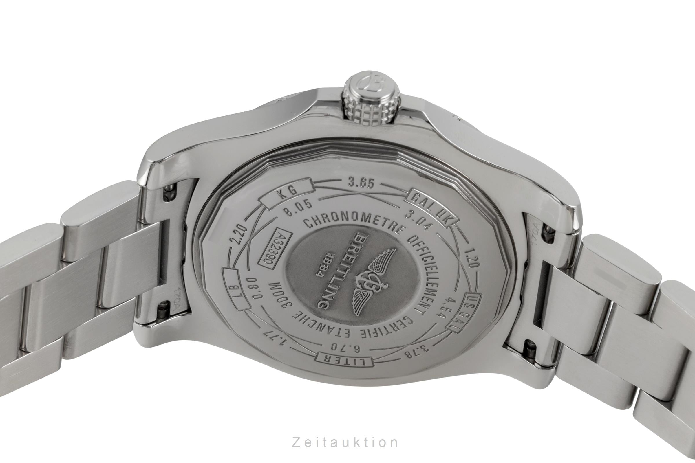 Breitling Avenger II GMT steel automatic men's watch A3239011/A809 LP: 5950EUR  [2604178]