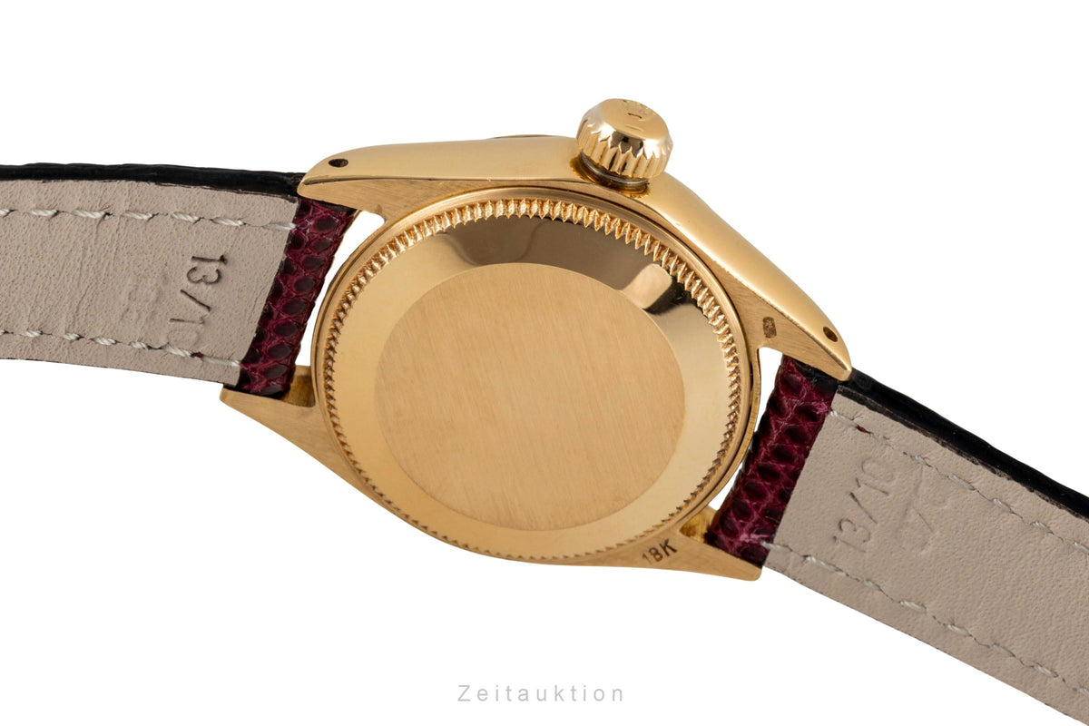 Rolex Lady Datejust 18 ct gold automatic women's watch 6917 Vintage  [2604183]