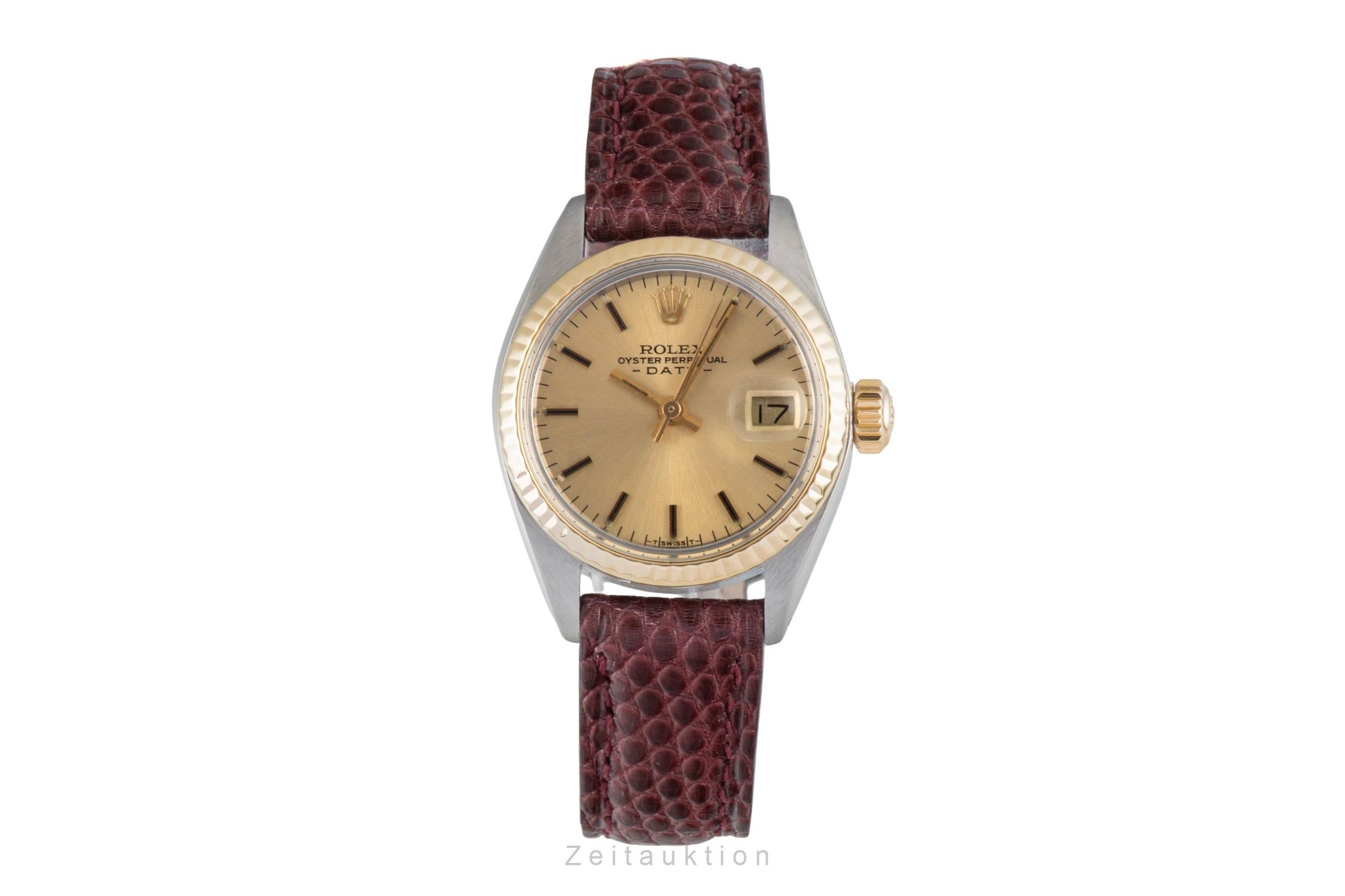 Rolex Lady Date acero / oro automático reloj para damas  6917 Vintage  [2604185]