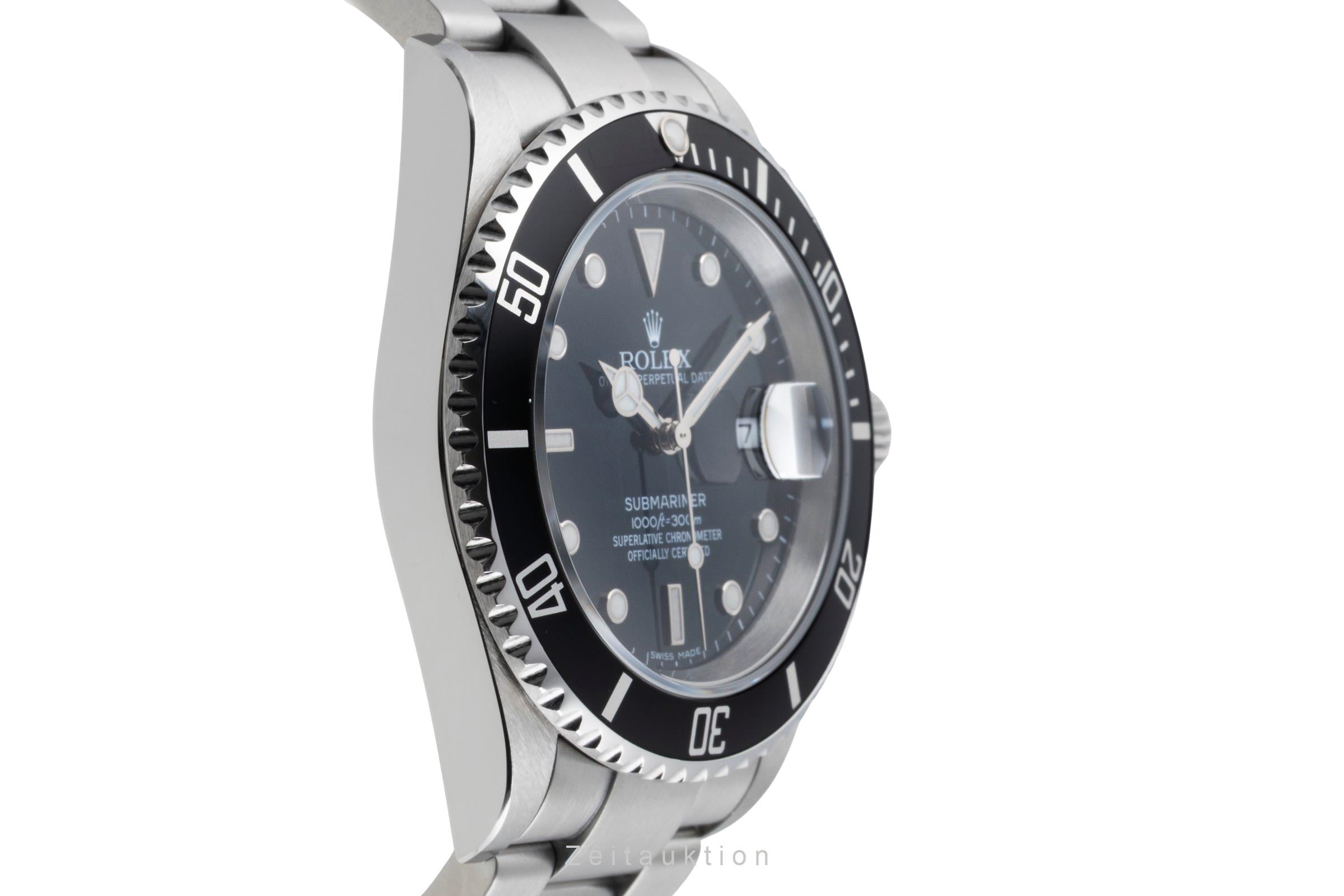 Rolex Submariner acero automático reloj para caballeros 16610T  [2604187]