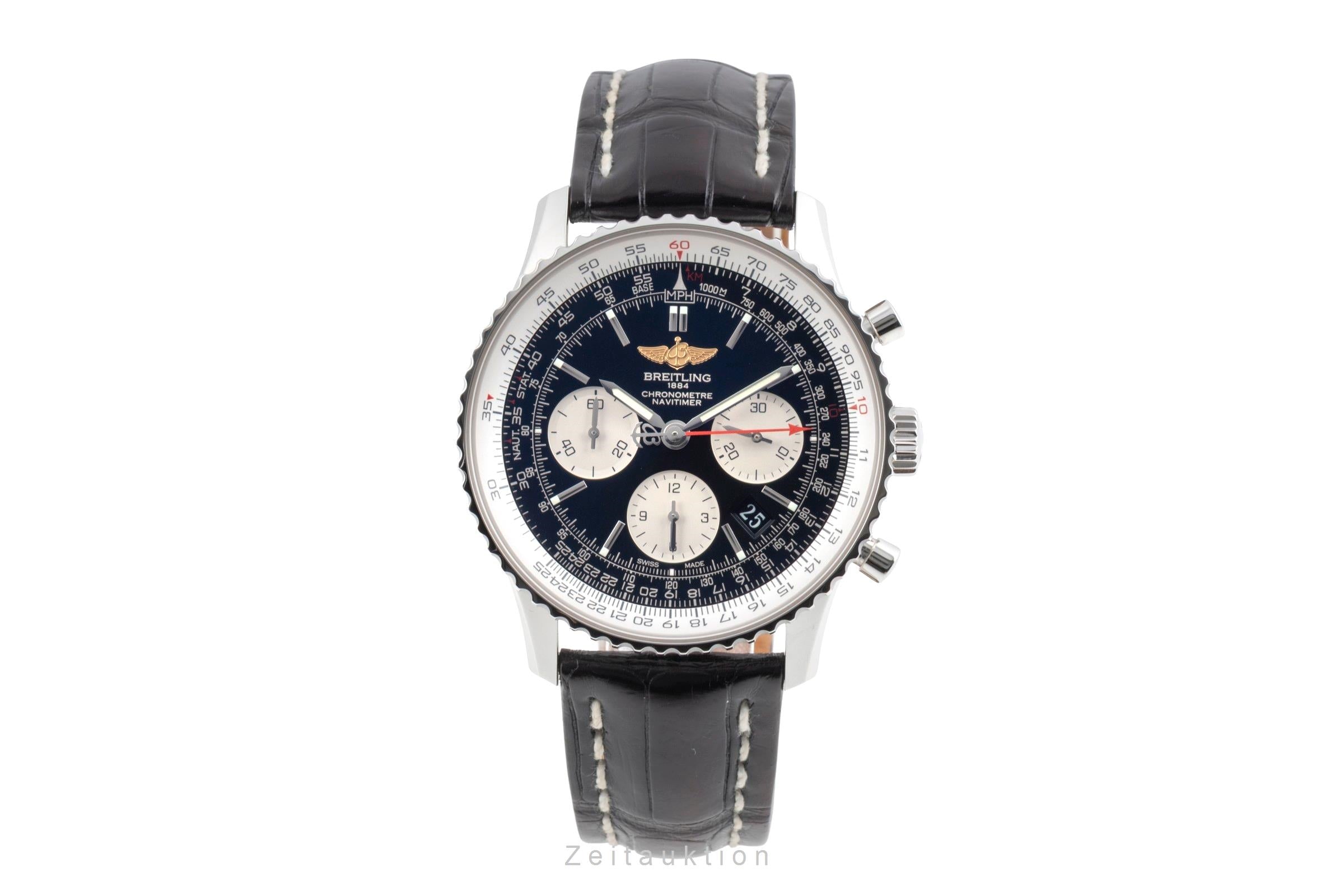 Breitling Navitimer 01 cronografo acciaio automatismo orologio da uomo AB012012/BB01  [2604189]