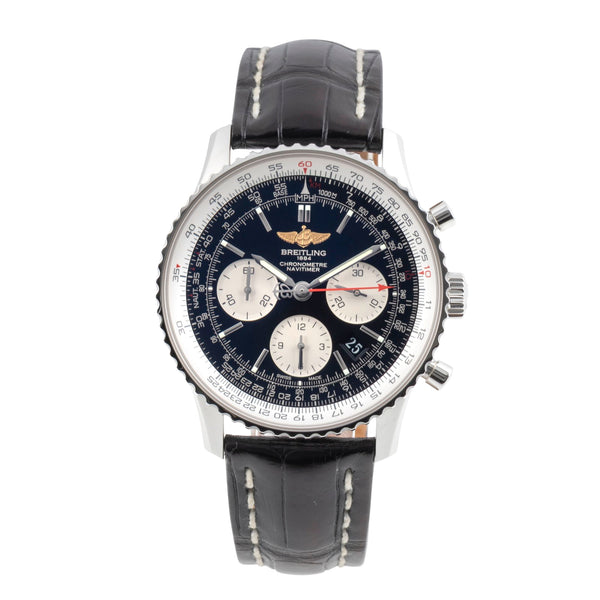 Breitling Navitimer 01 cronografo acciaio automatismo orologio da uomo AB012012/BB01  [2604189]