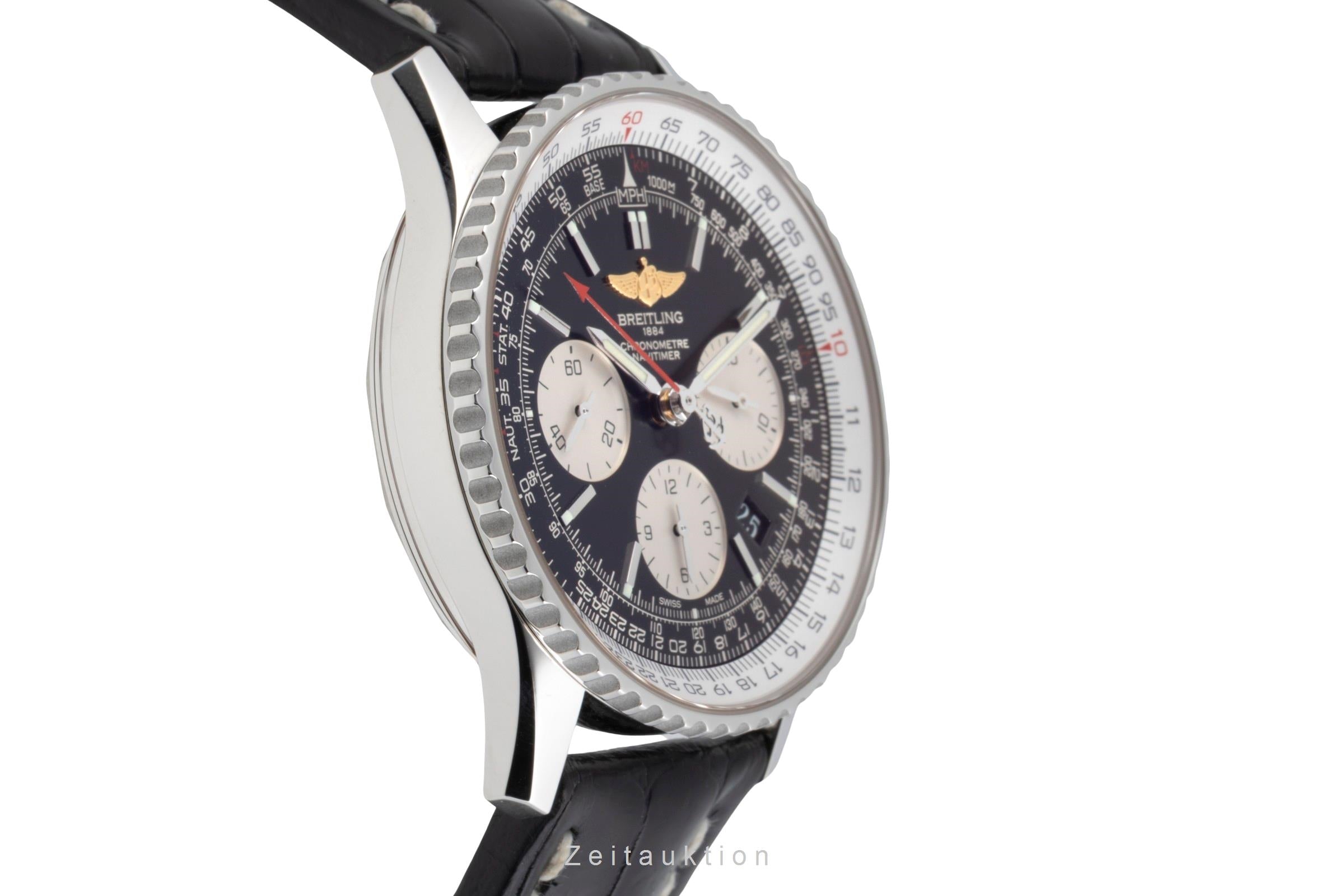 Breitling Navitimer 01 cronografo acciaio automatismo orologio da uomo AB012012/BB01  [2604189]