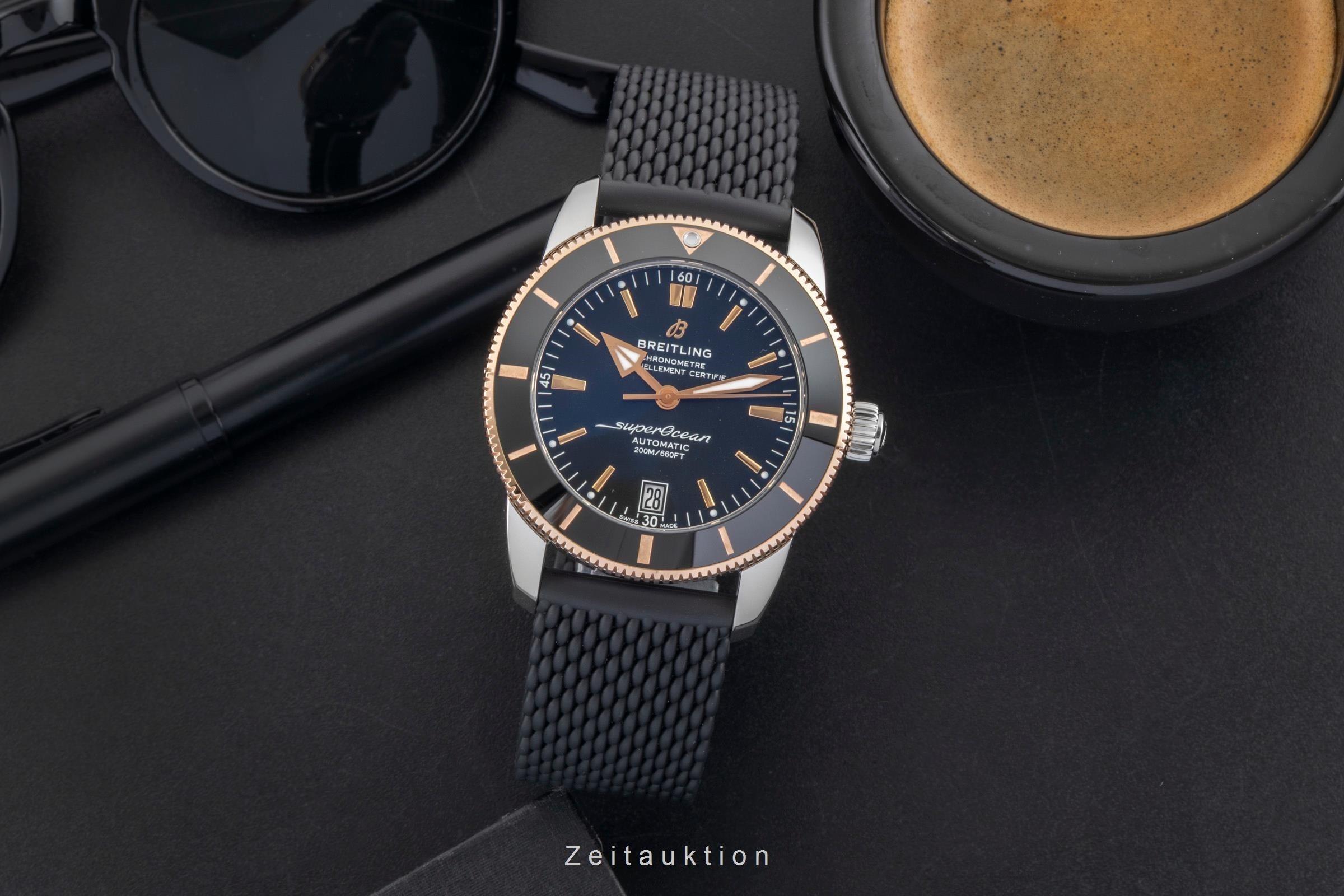Breitling Superocean Heritage B20 Stahl / Gold Ref. UB2010121B1A1 Papiere 2020 [2604191]