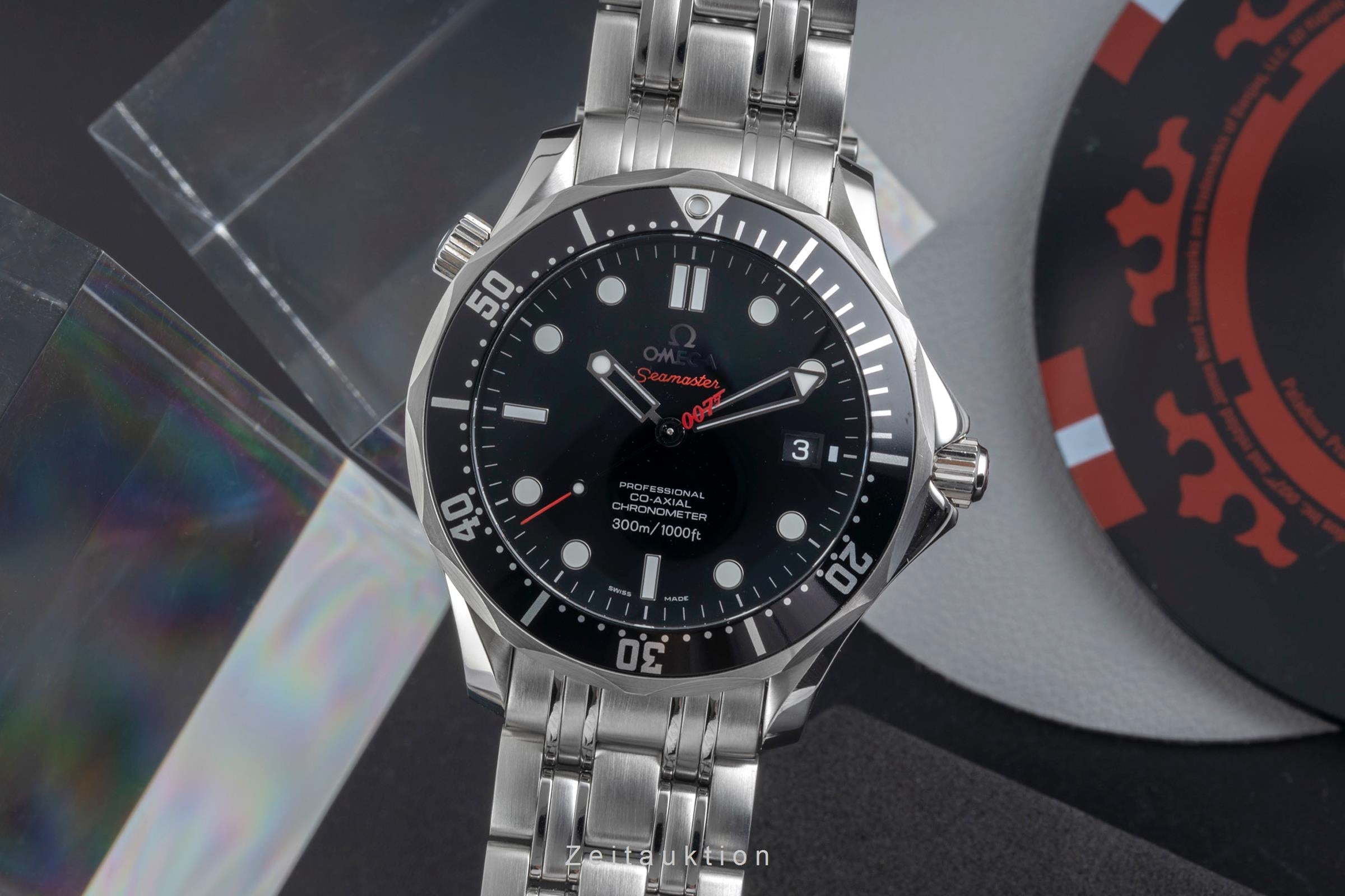 Omega Seamaster acero automático reloj para caballeros 212.30.41.20.01.001 LP: 9100EUR Limited  [2604193]
