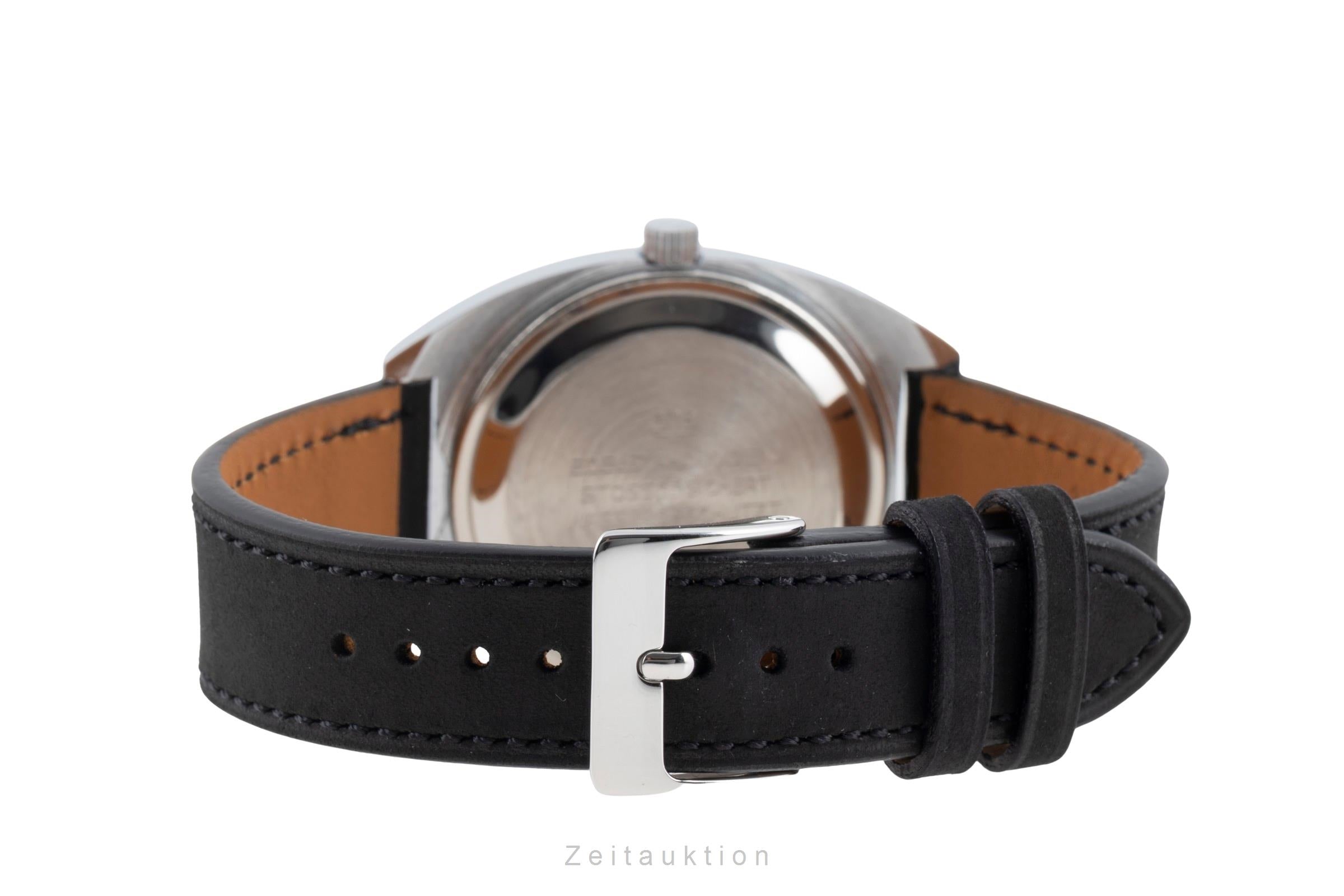 Glashütte Spezimatic latón cromado automático reloj para caballeros Vintage  [2604197]