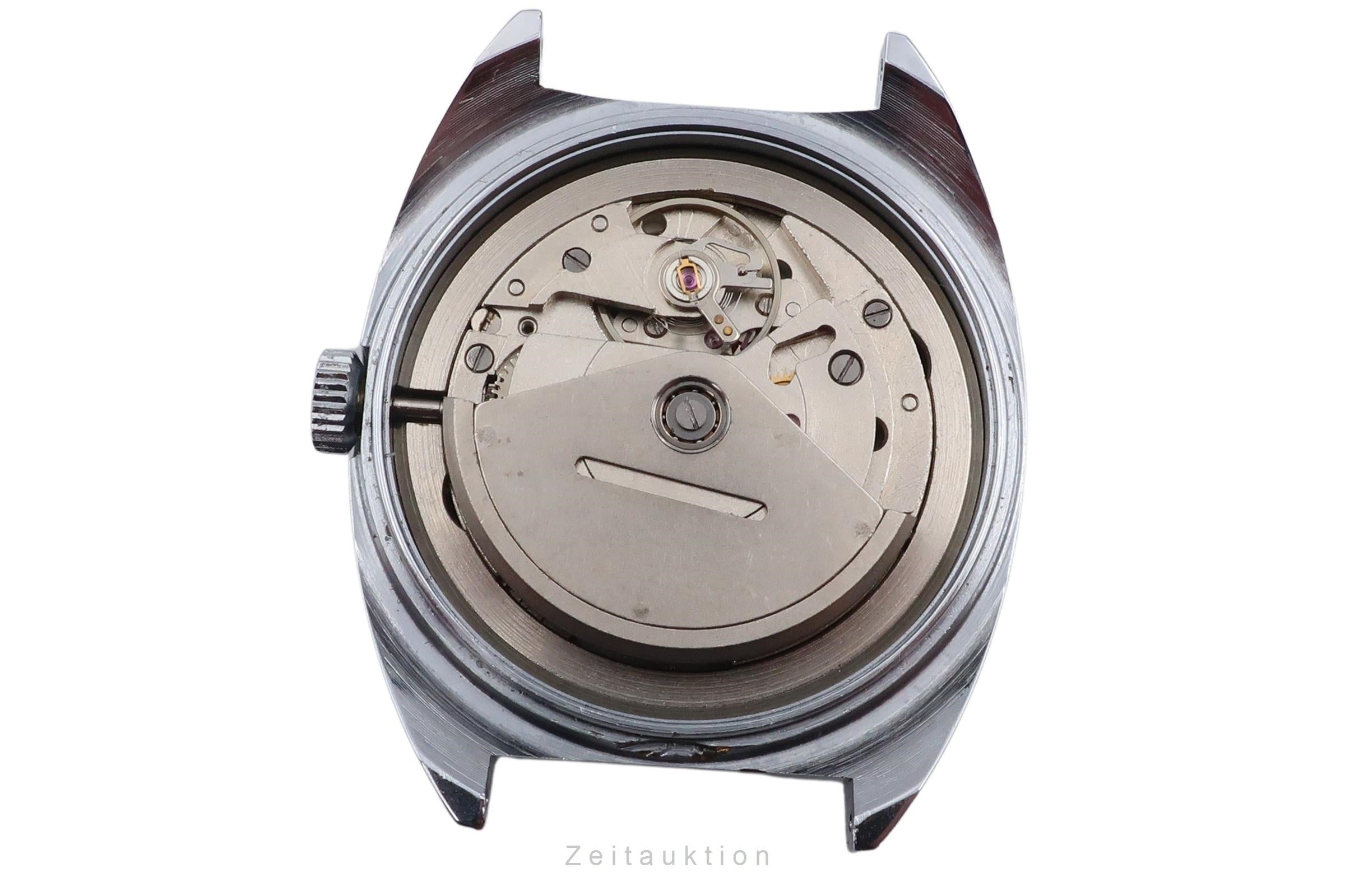 Glashütte Spezichron chromed brass automatic men's watch Vintage  [2604201]