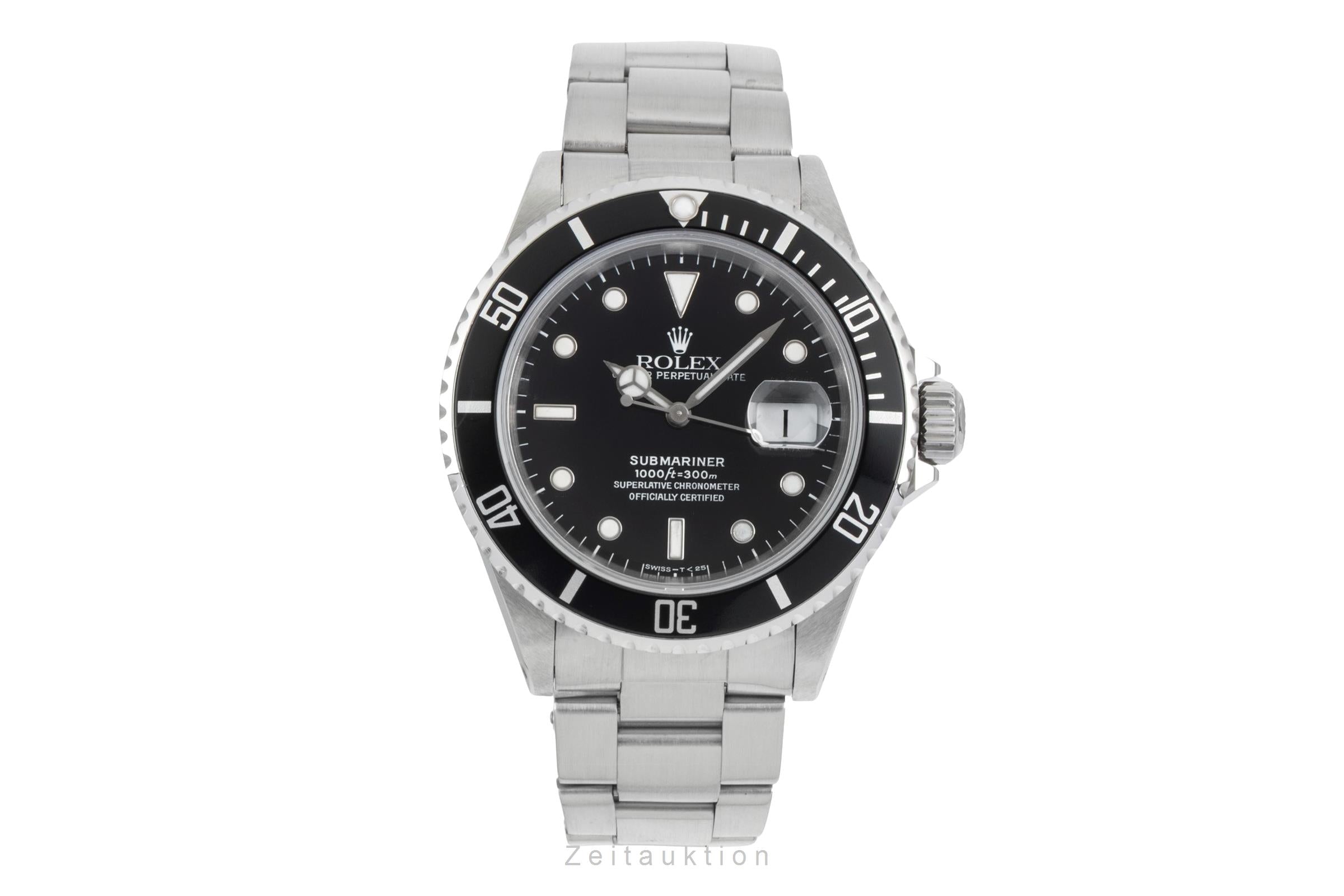 Rolex Submariner acero automático reloj para caballeros 16610  [2604202]