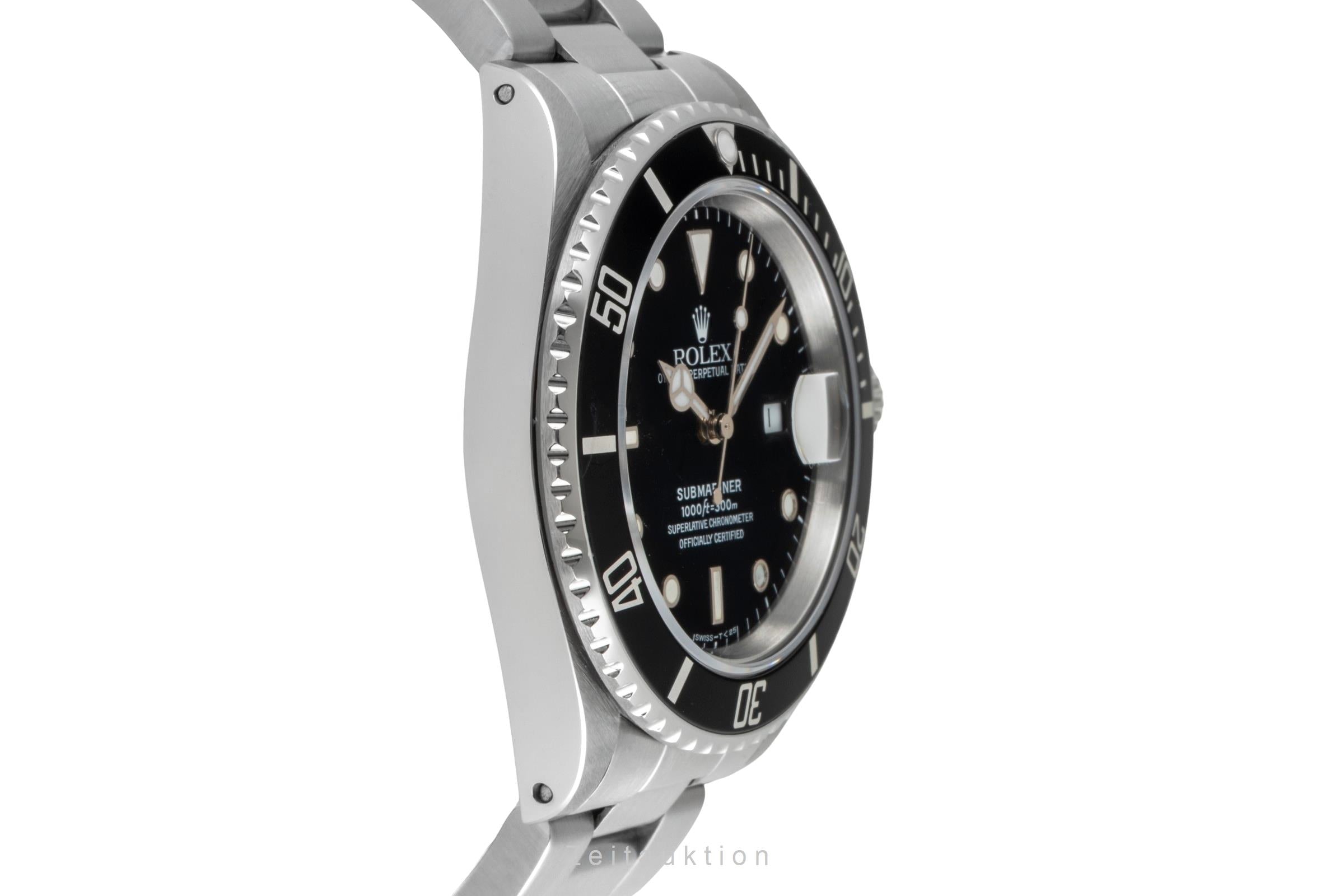 Rolex Submariner acero automático reloj para caballeros 16610  [2604202]