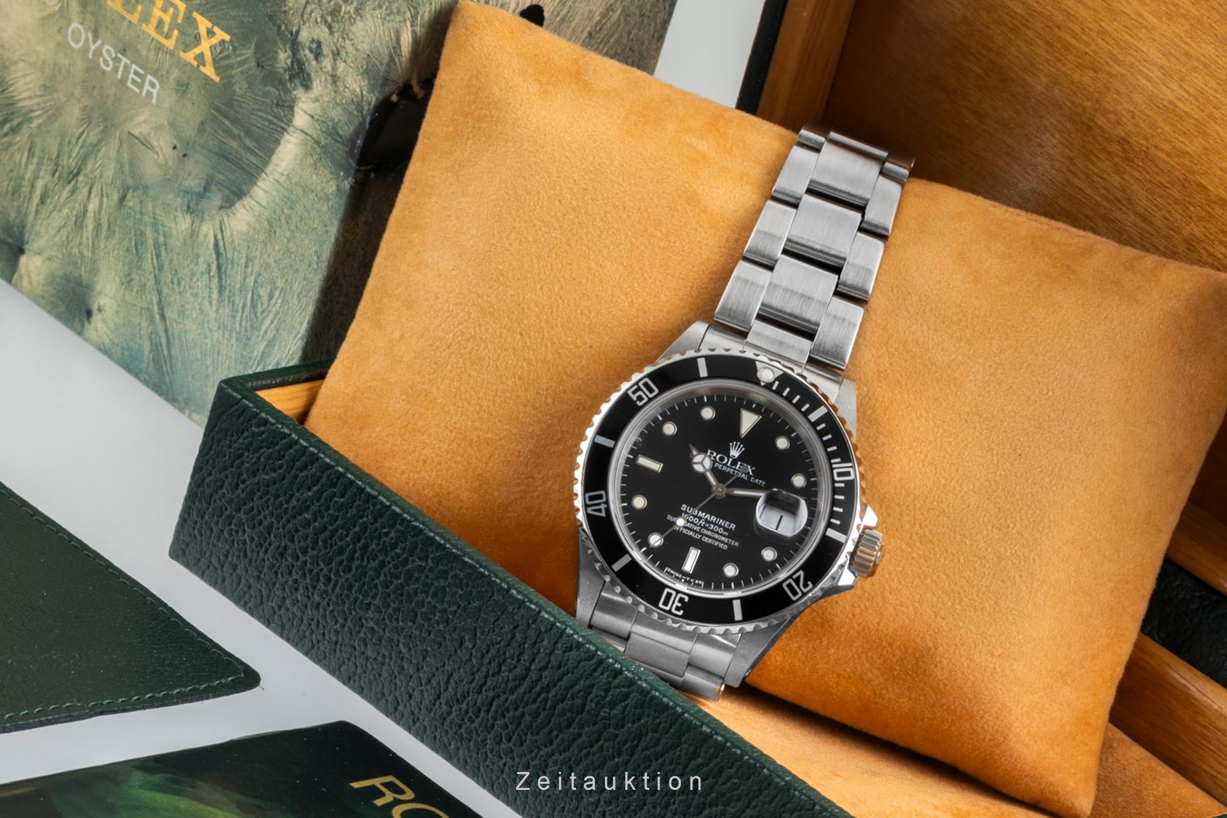 Rolex Submariner acero automático reloj para caballeros 16610  [2604202]